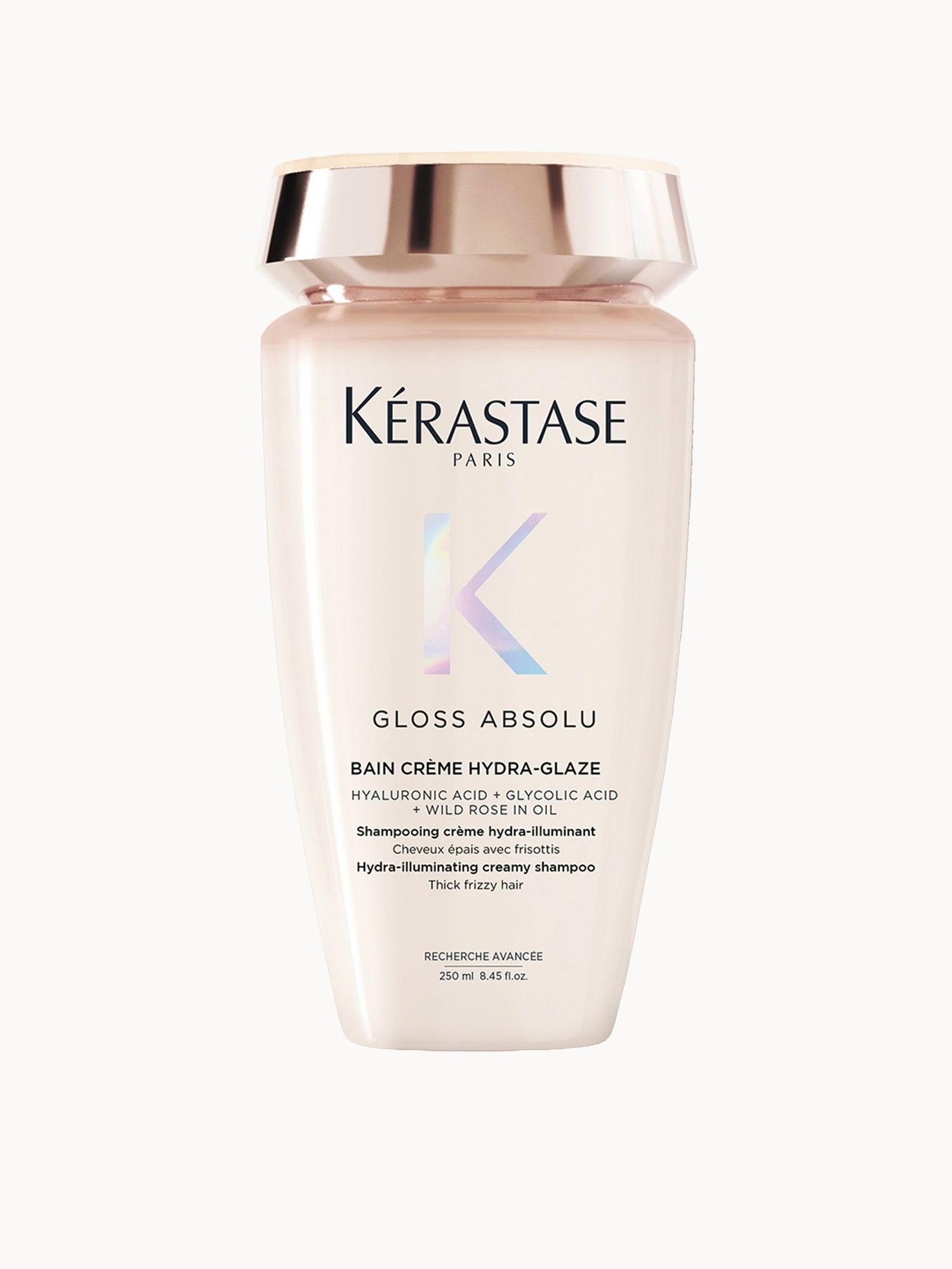Kérastase Gloss Absolu Bain Crème Hydra-Glaze Shampoo For Thick Frizzy Hair 250ml