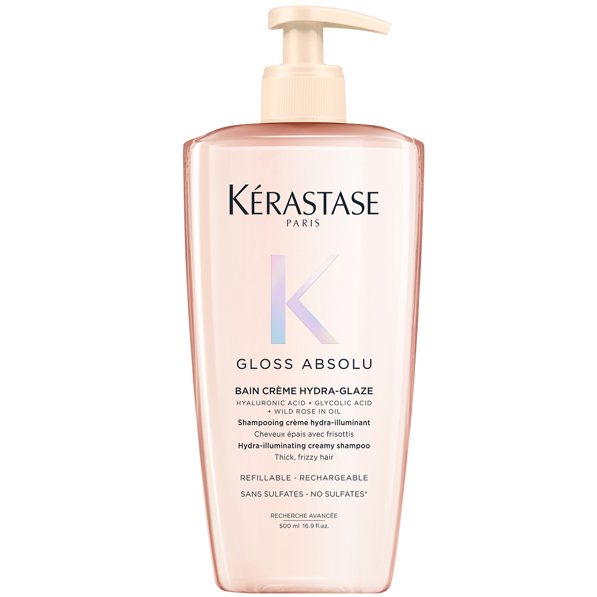 Kérastase Gloss Absolu Bain Crème Hydra-Glaze Shampoo For Thick