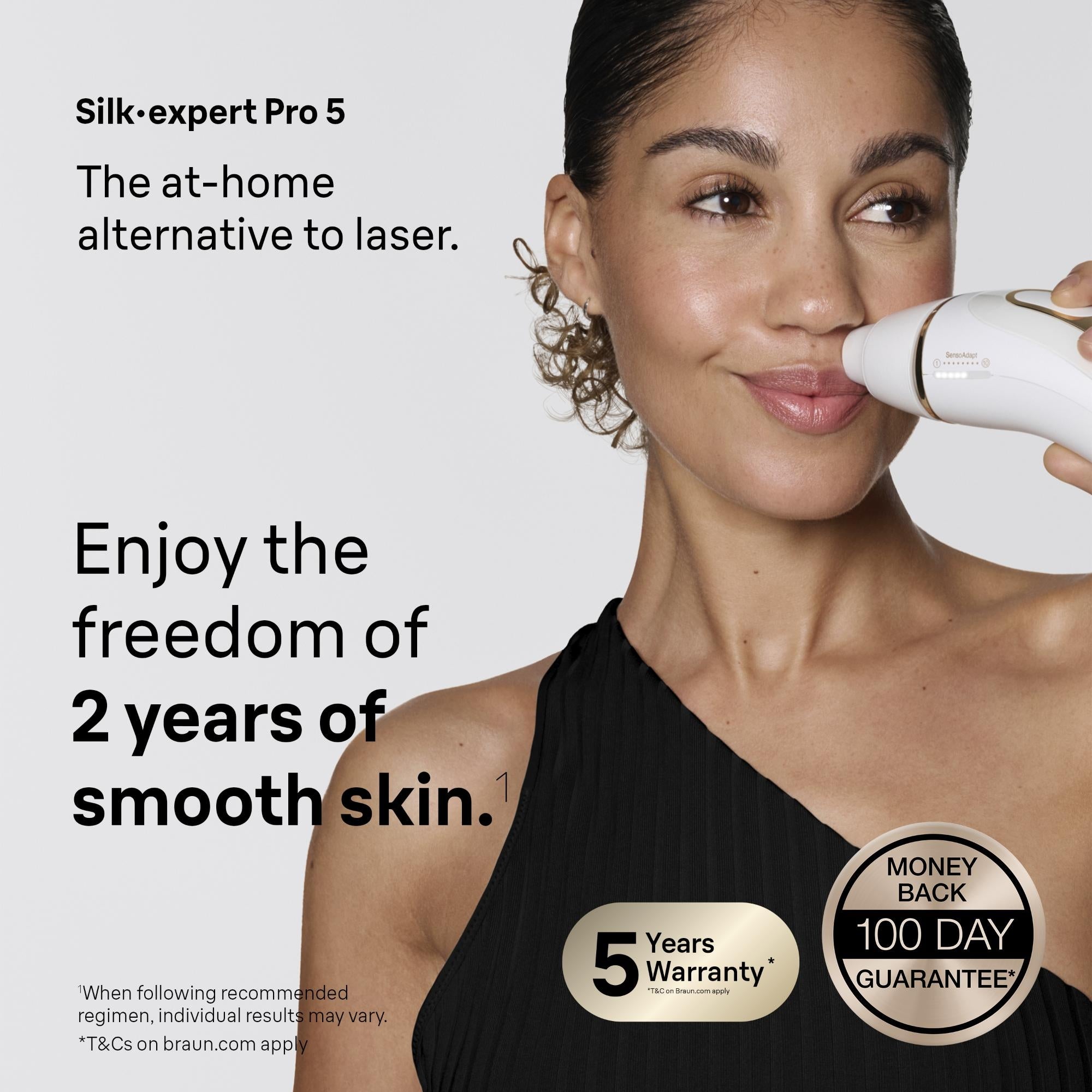 Braun Silk·expert Pro 5 | IPL Hair Removal Device | Official Braun