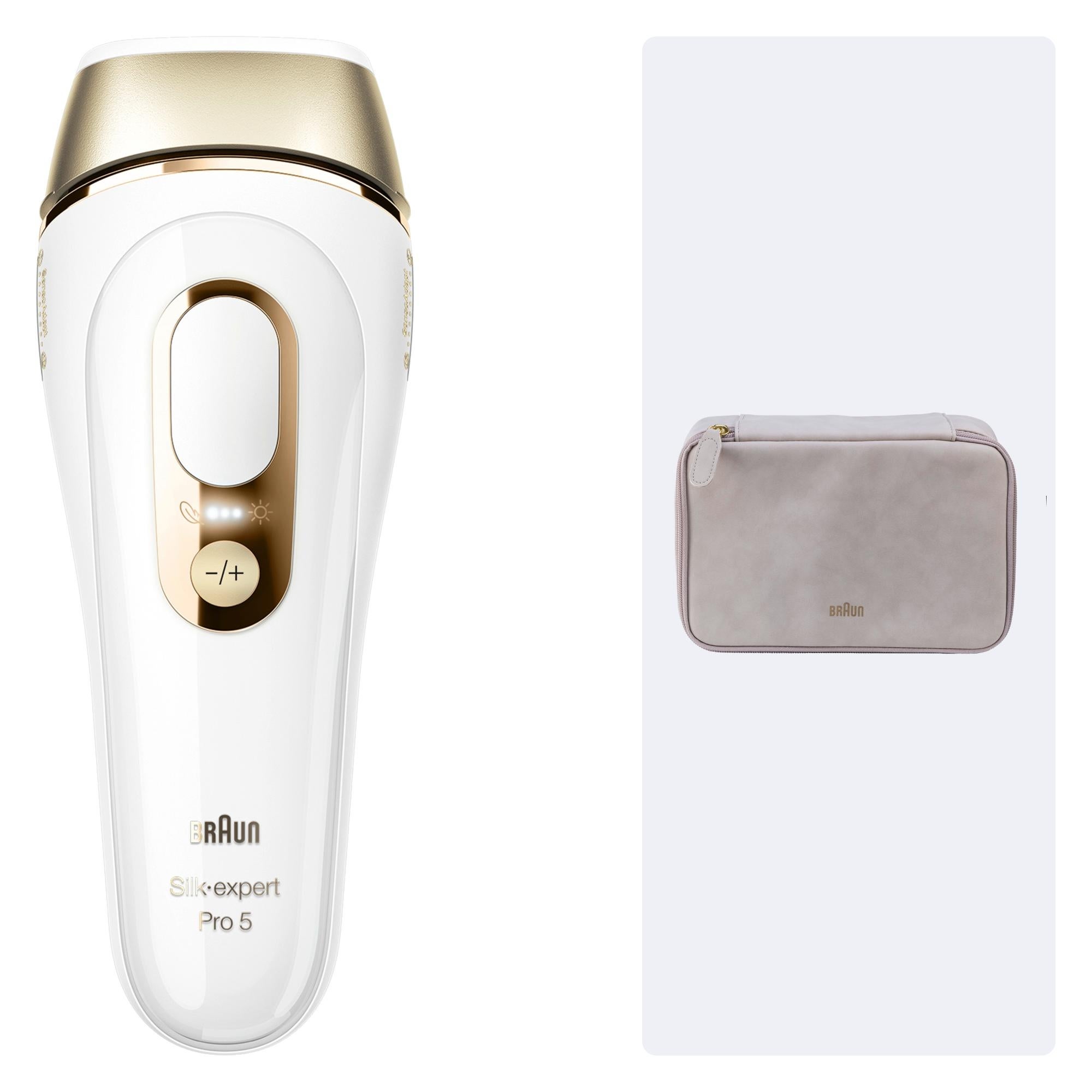 【BRAUN】Silk Expert Pro 5 Braun IPL Silk-Expert Pro 5, at Home Hair Removal Alternative for