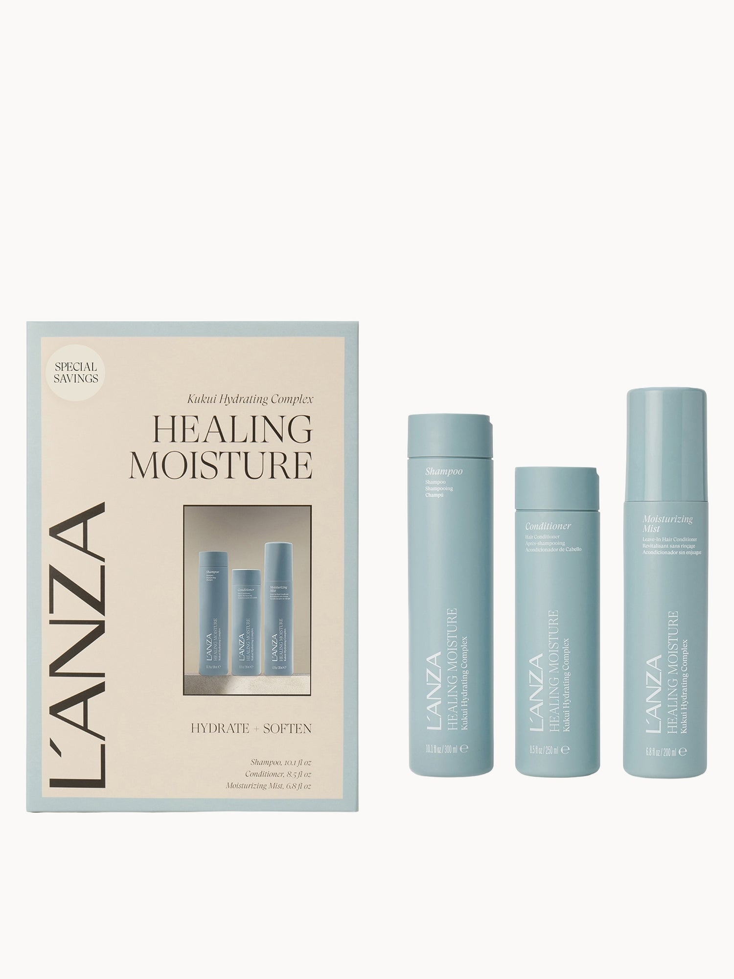 L'Anza Healing Moisture Gift Set (Worth £93)