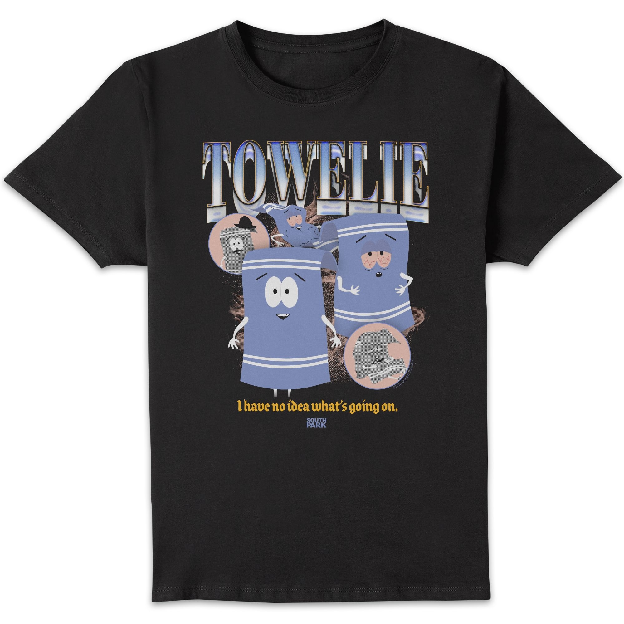 South Park Towelie Bootleg Unisex T-Shirt - Black - S