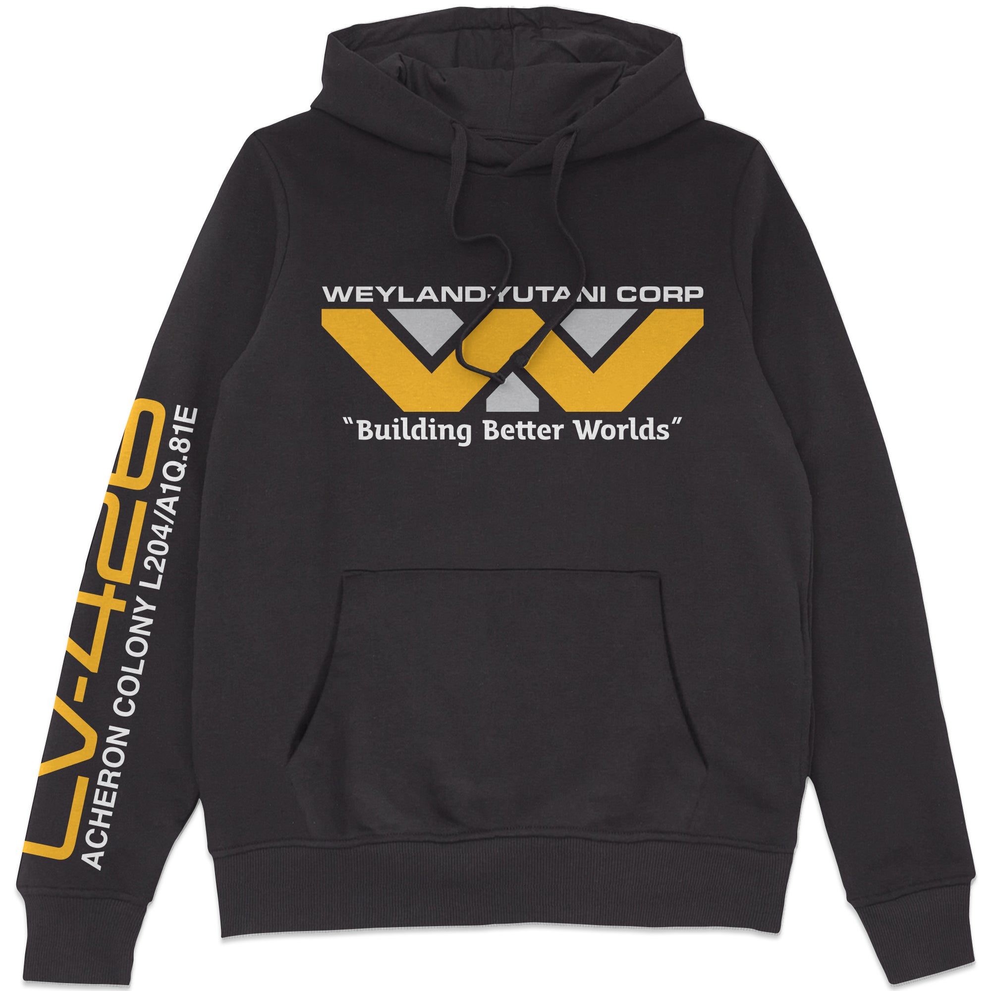 Alien Weyland Yutani Hoodie - Black - S