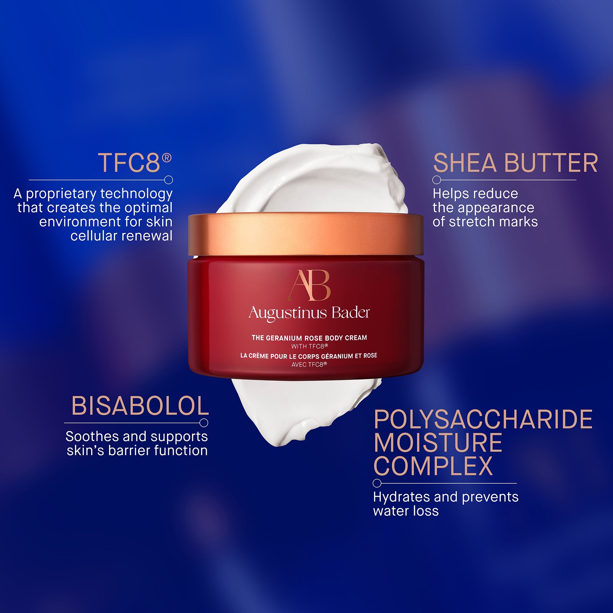 Augustinus Bader The Geranium Rose Body Cream 200ml | Dermstore