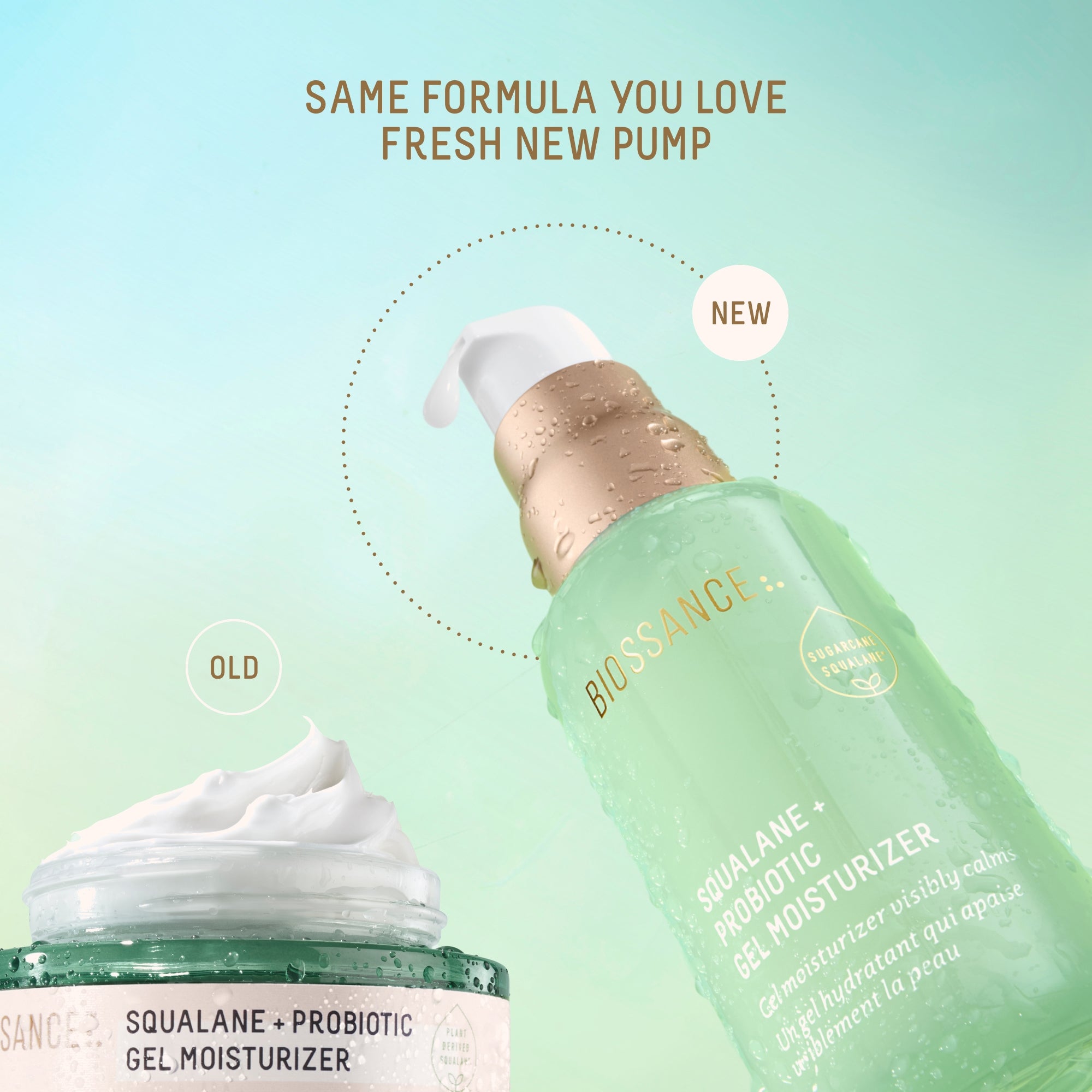 Squalane + Probiotic Gel Moisturizer | Biossance