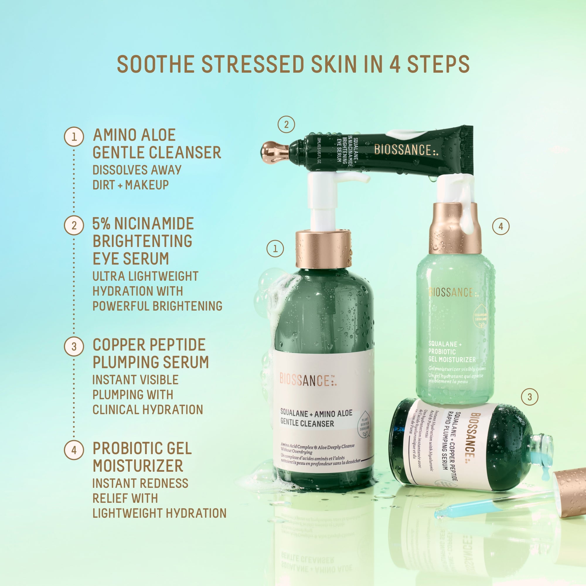 Squalane + Probiotic Gel Moisturizer | Biossance