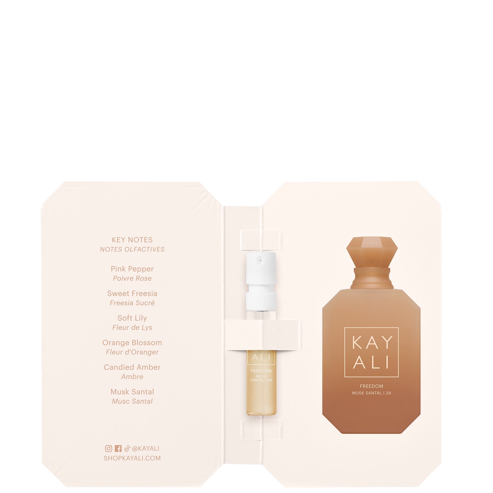 KAYALI Freedom Musk Santal 34 EDP 1.5ml | Cult Beauty