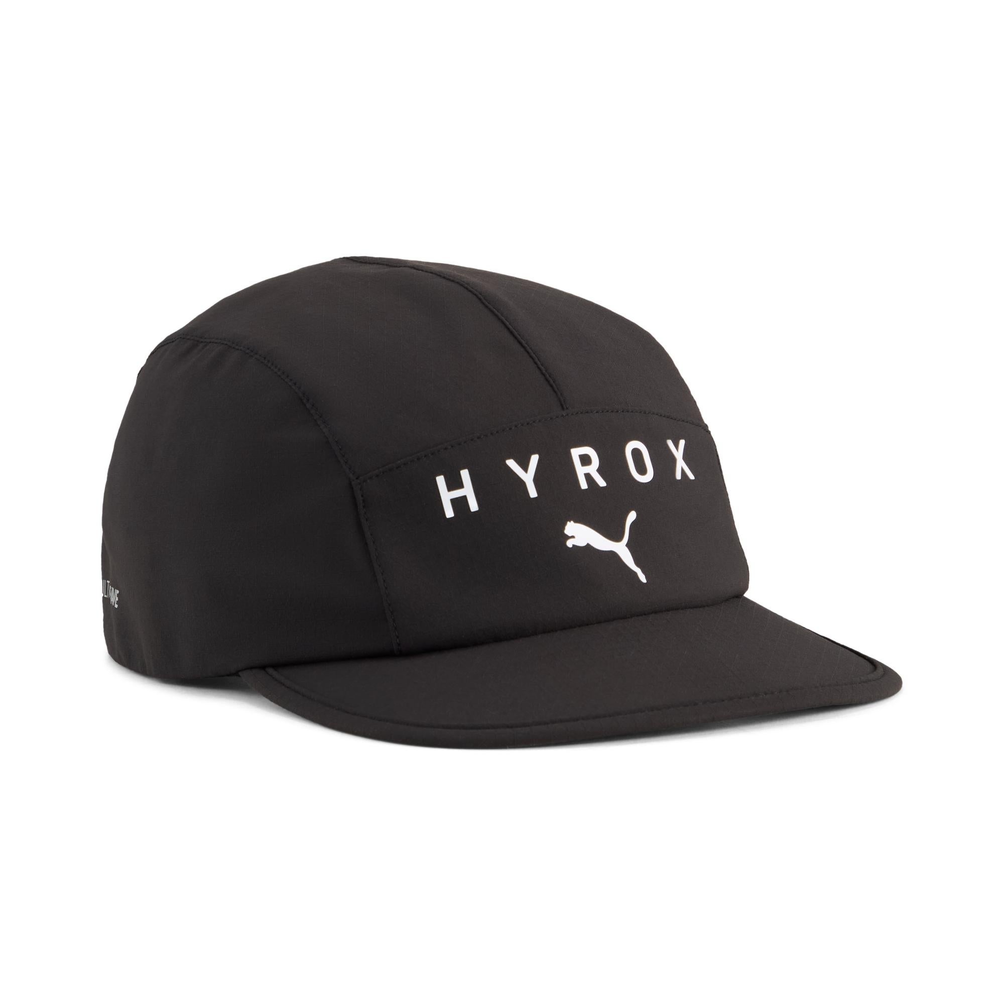 PUMA x HYROX RUNNING 5 Panel Cap - black | HYROX Shop Official