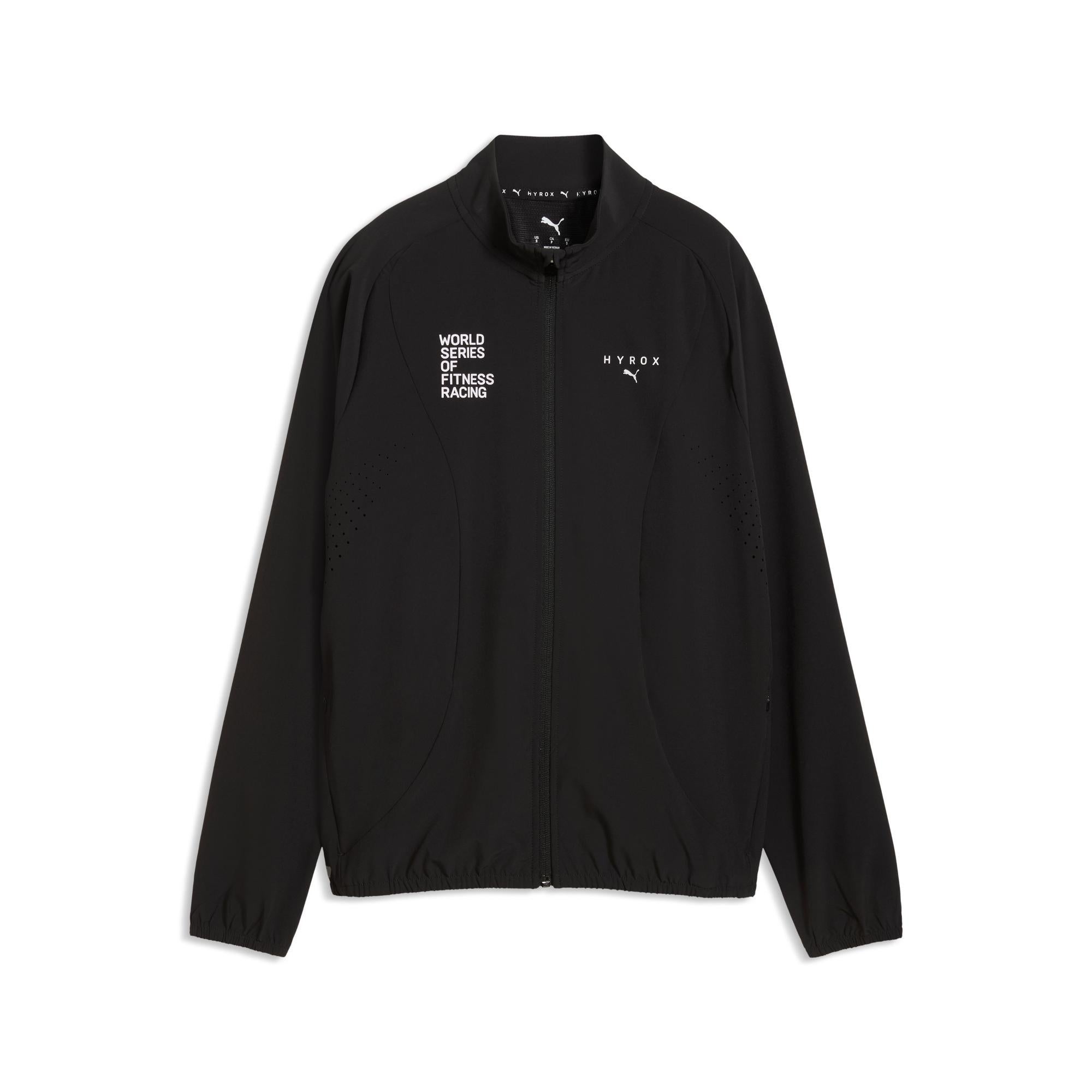 WOMEN'S DRYELITE WARM UP JACKET - black - M | HYROX Shop Official