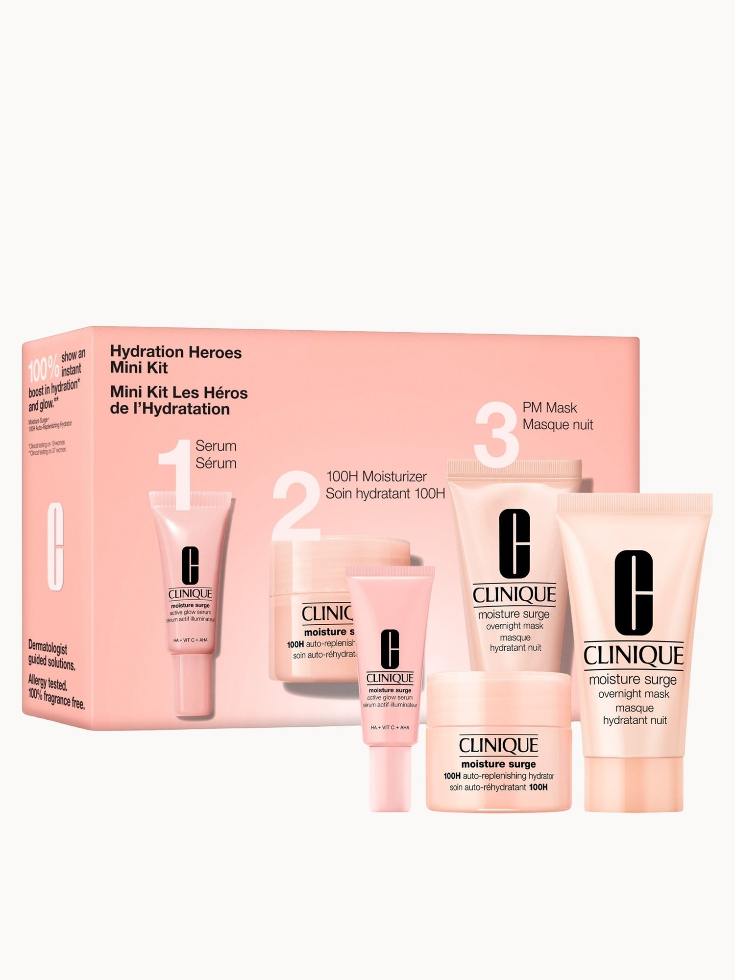 Clinique Moisture Surge Day And Night Moisture Skincare Gift Set