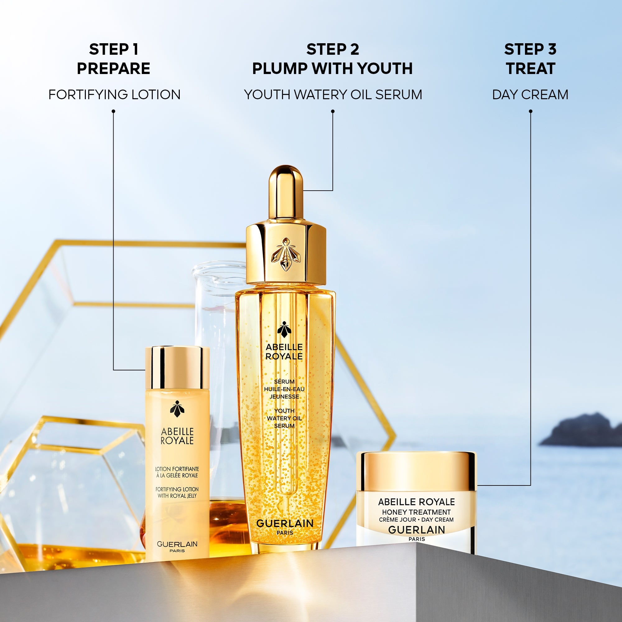 GUERLAIN Abeille Royale Youth Repair Ritual Youth Watery Oil Serum