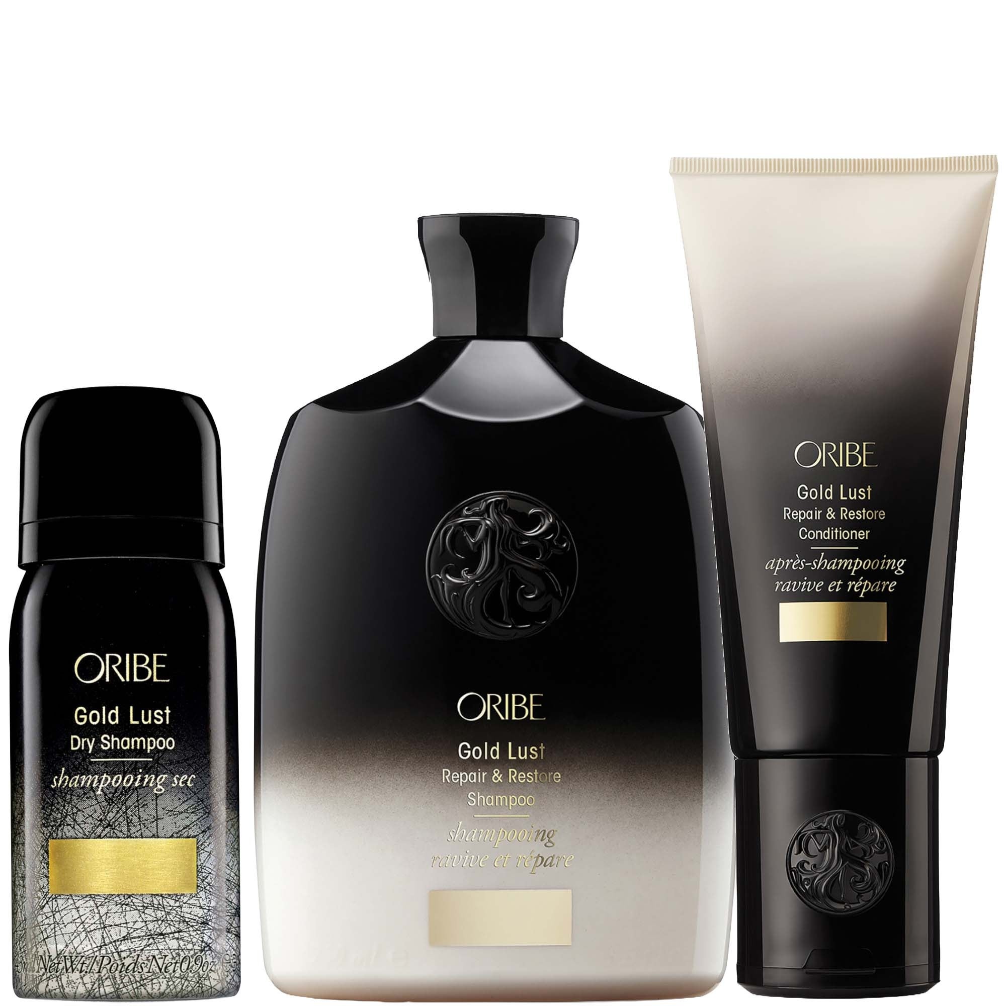 Oribe Gold Lust Repair & Restore Shampoo and Conditioner Bundle