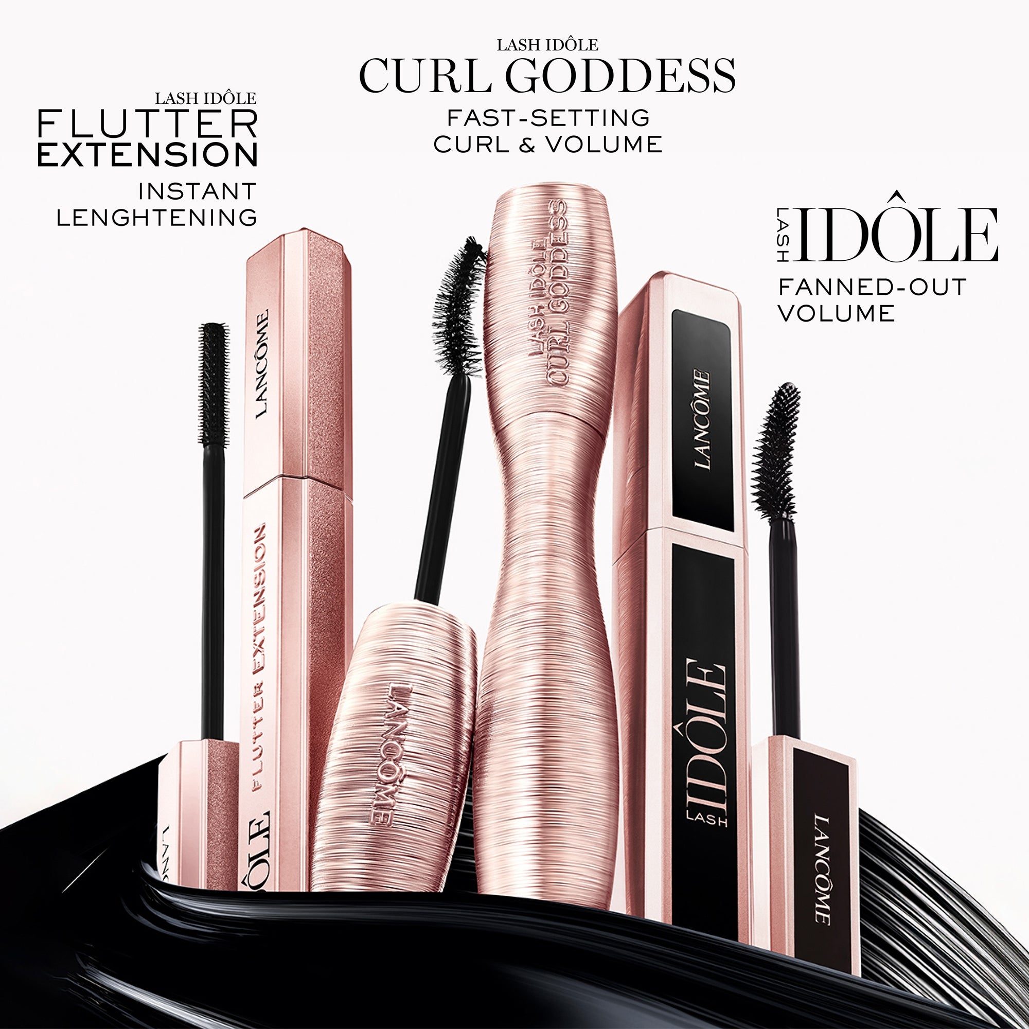 Lancôme Idole Curl Goddess Midi Mascara - Black 01 | LOOKFANTASTIC