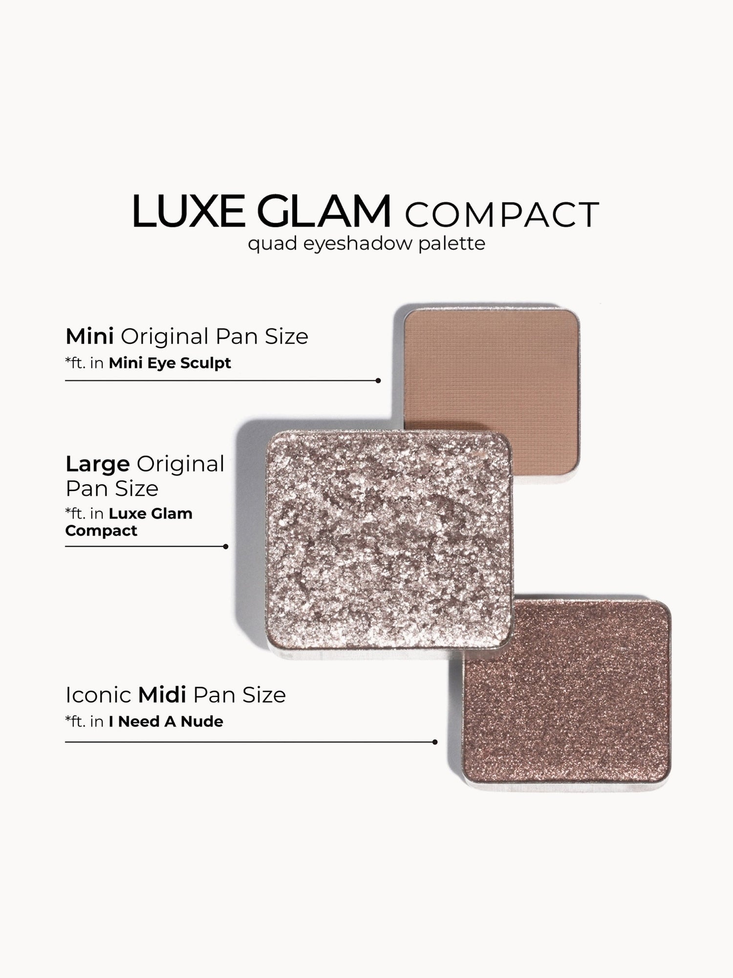 Natasha Denona Luxe Glam Compact (Various Shades) | LOOKFANTASTIC