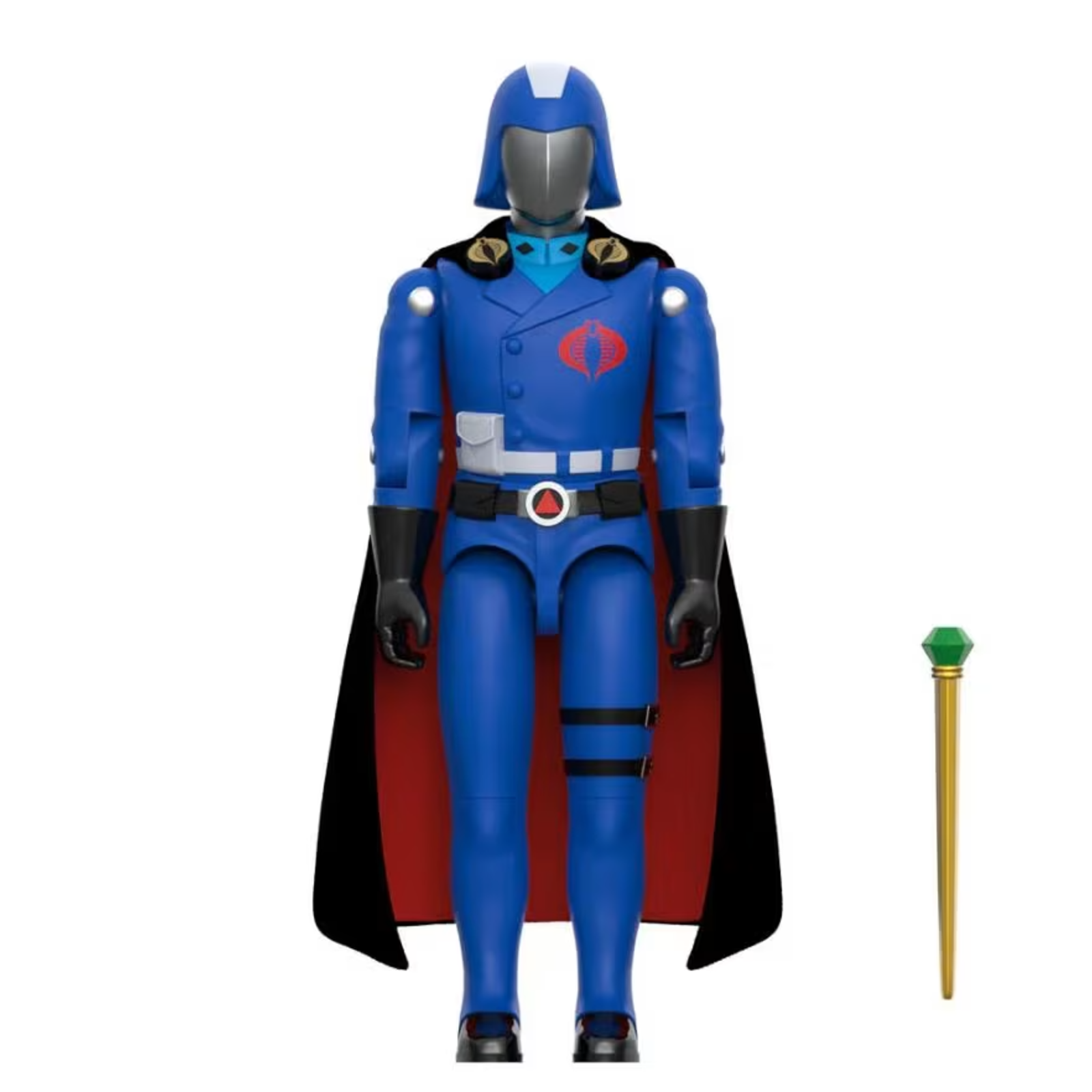 G.I. Joe ReAction+ Wave 06 - Cobra Commander (Movie Black Cape