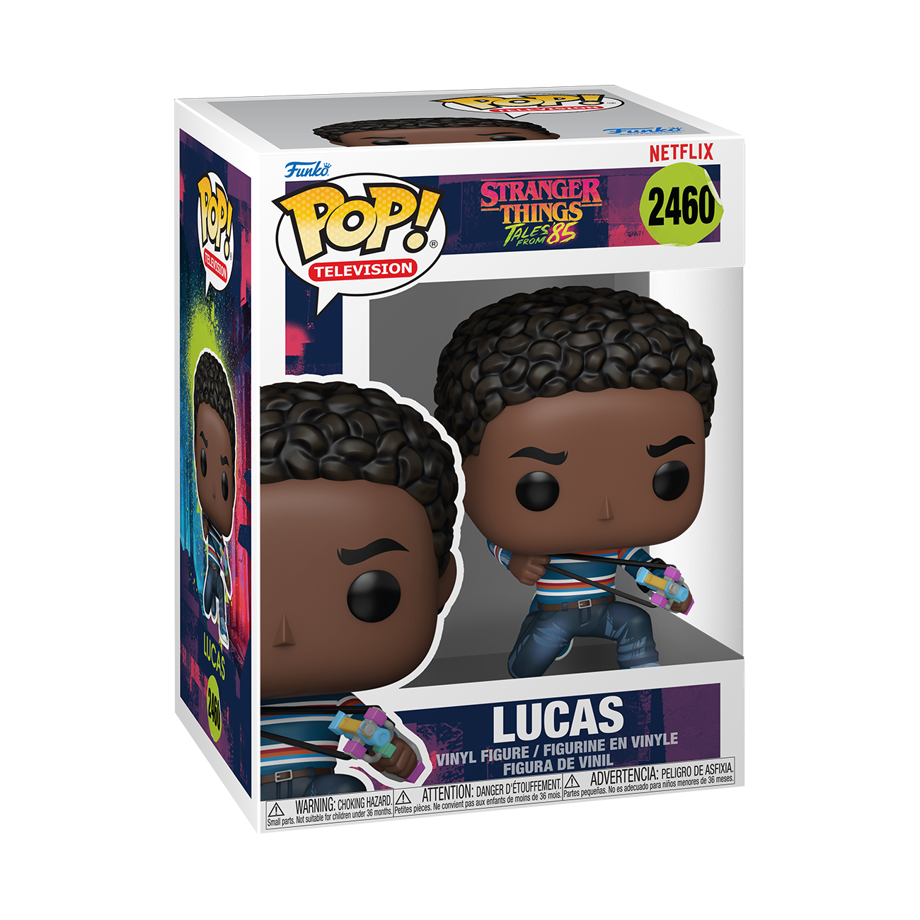 Stranger Things Tales from 85 Funko POP! Lucas Sinclair Vinyl