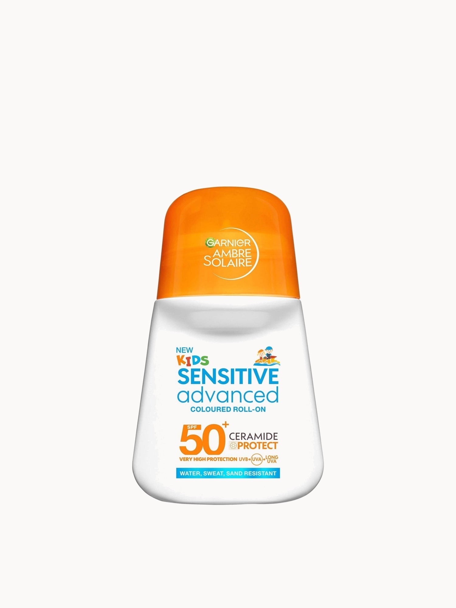 Garnier Ambre Solaire Sensitive Advanced kids colored roll-on SPF 50+