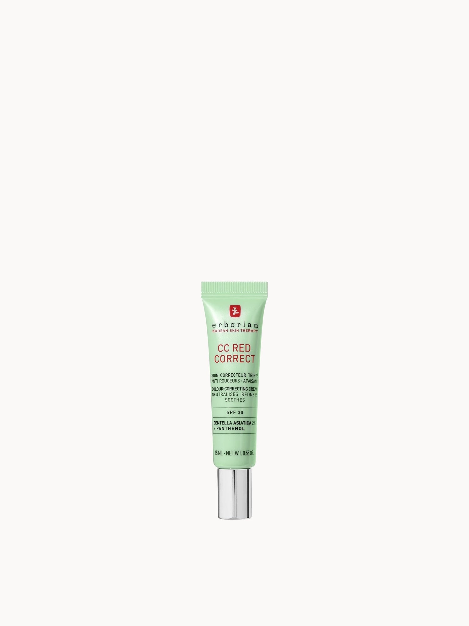 Erborian CC Red Correct 15ml – Formato de viaje CC Red Correct anti-rojeces 15ml