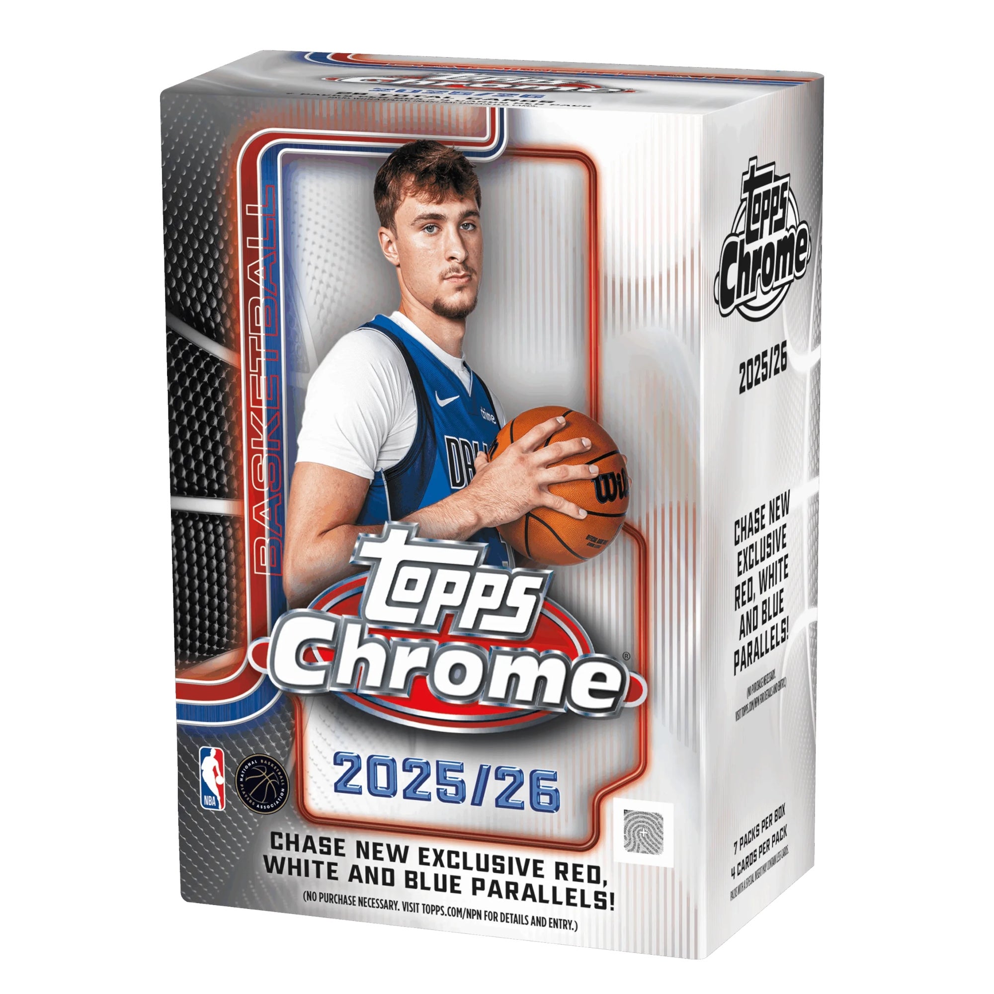 Topps Chrome The Monsters 50th 1パック 2025/26 Topps Chrome NBA Value Box | Zavvi UK