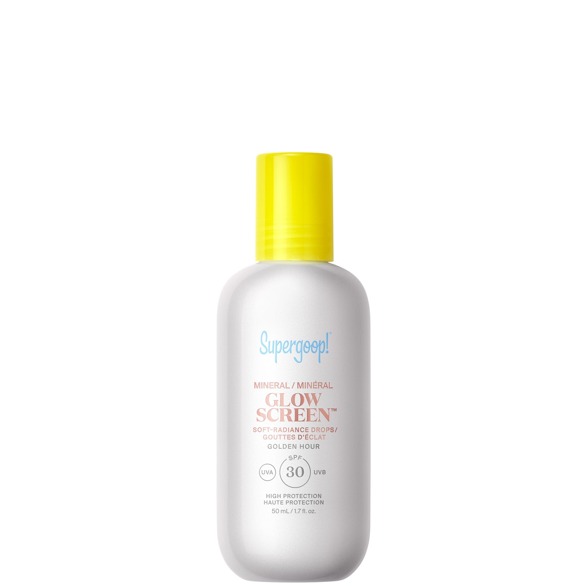 Supergoop! Mineral Glowscreen Soft-Radiance Drops SPF 30 - Golden Hour 50ml | CultBeauty