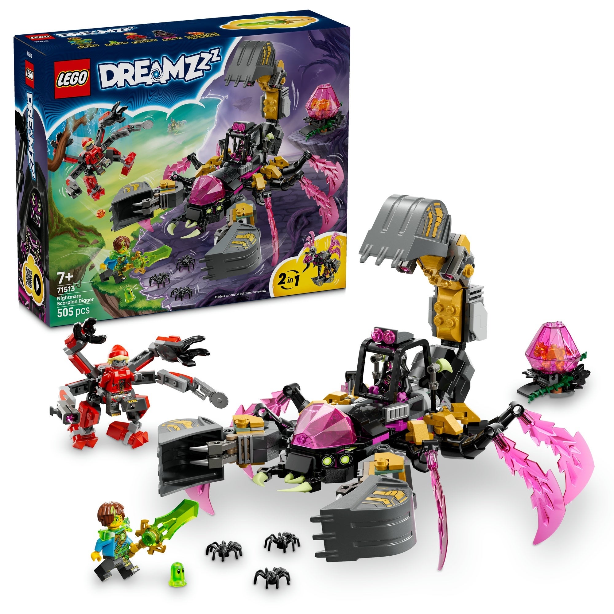 LEGO DREAMZzz Crocodile Car Toy 2in1 Set 71458