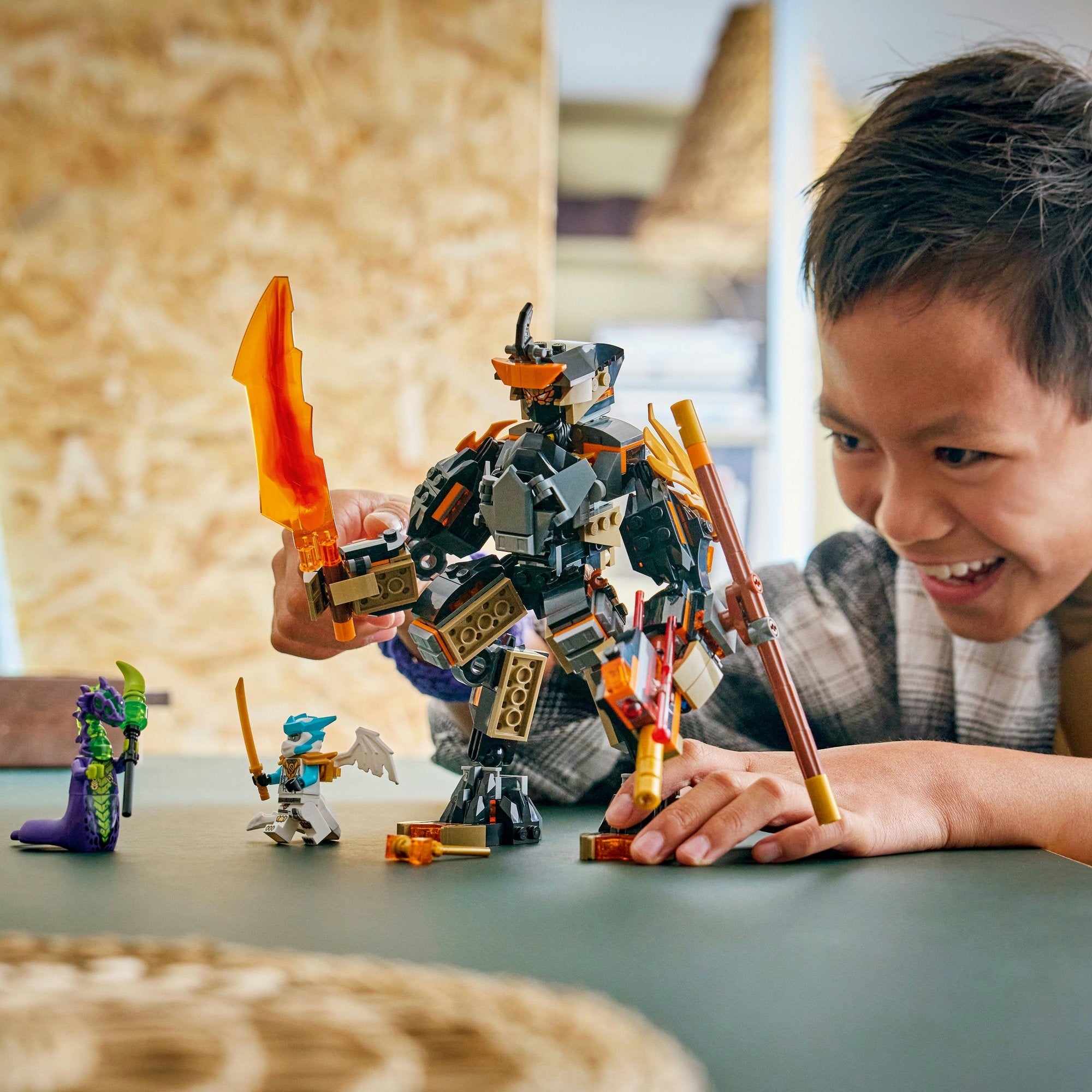 LEGO NINJAGO Four Weapons Blacksmith 15th Anniversary 71858 | Zavvi UK
