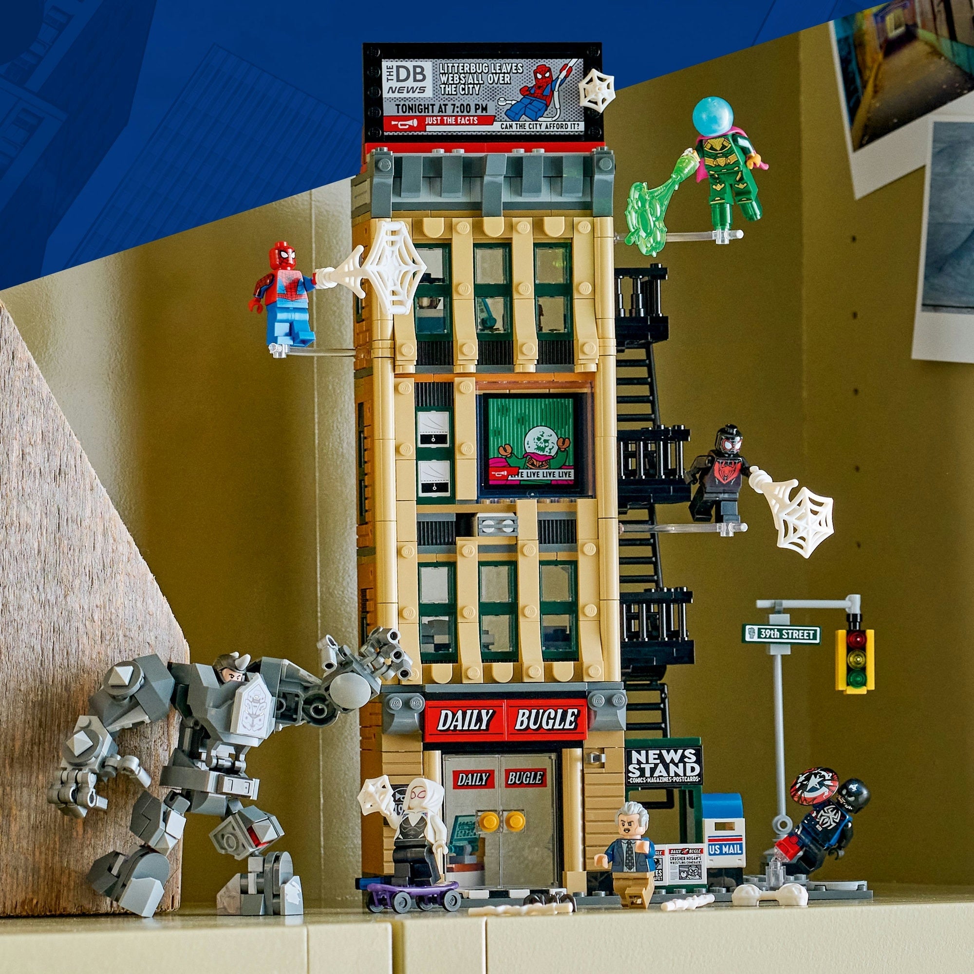 LEGO® ǀ Marvel Spider-Man vs. Oscorp, Kids' Super Hero Building