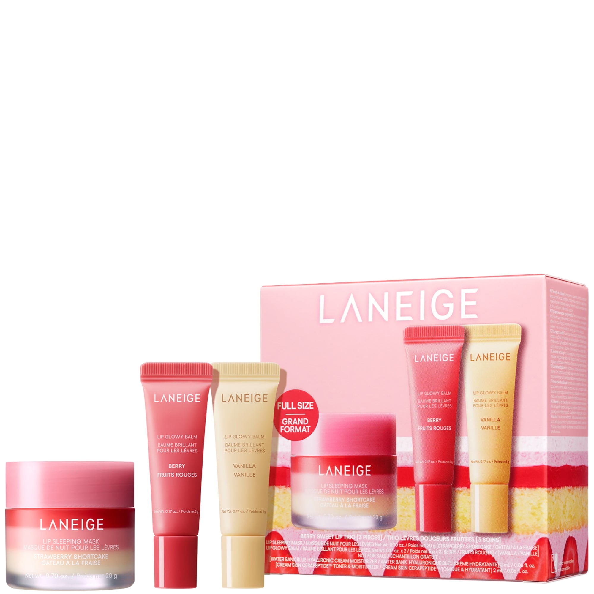 Laneige Berry Sweet Lip Trio Set | Cult Beauty
