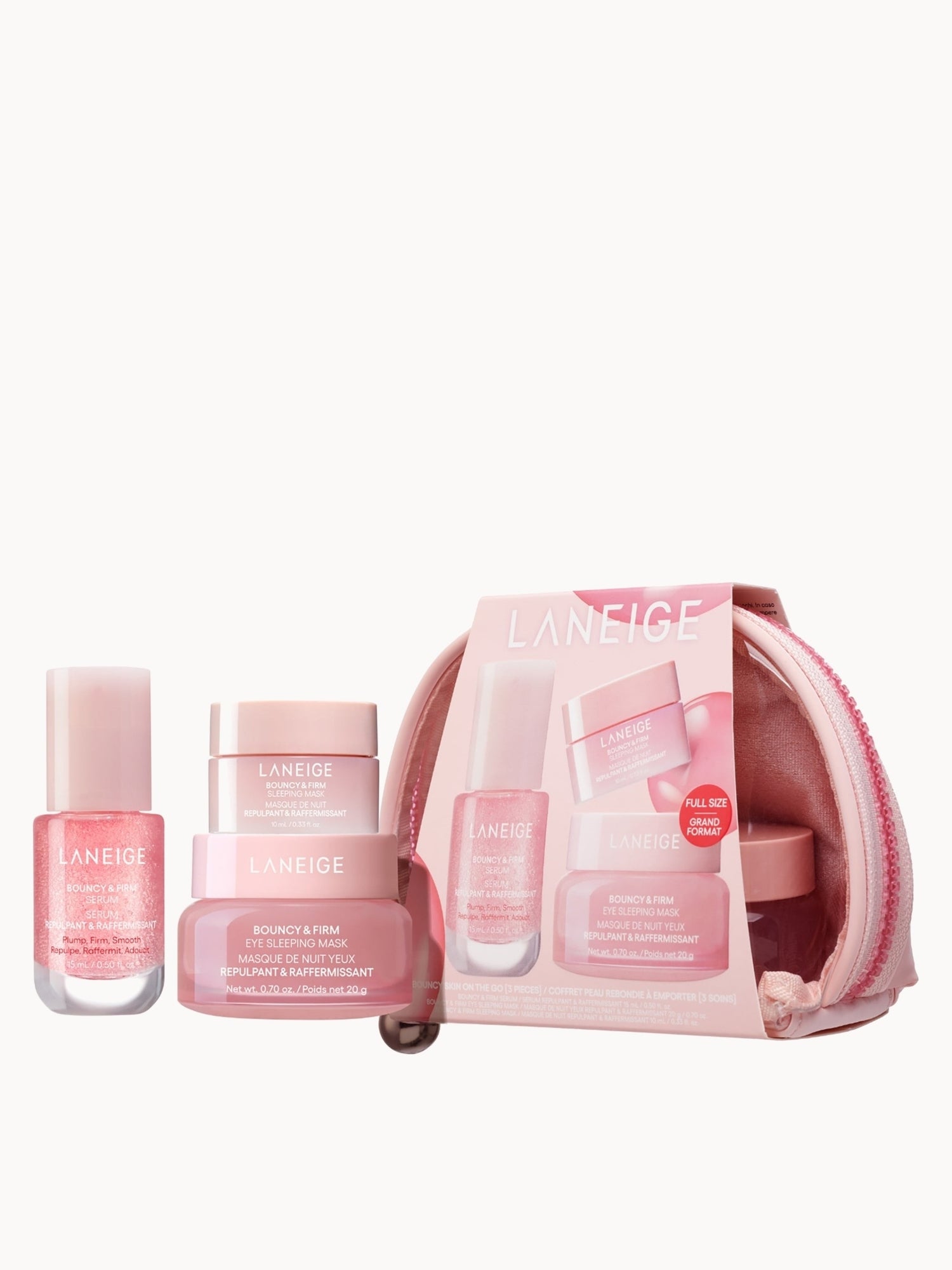 Laneige Bouncy Skin on the go Set (Worth £53)
