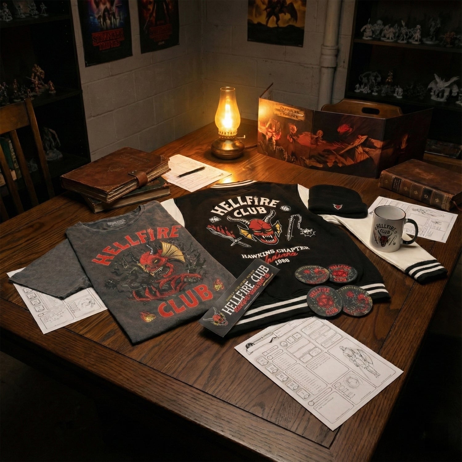 Stranger Things Limited Edition Hellfire Collector's Box - M
