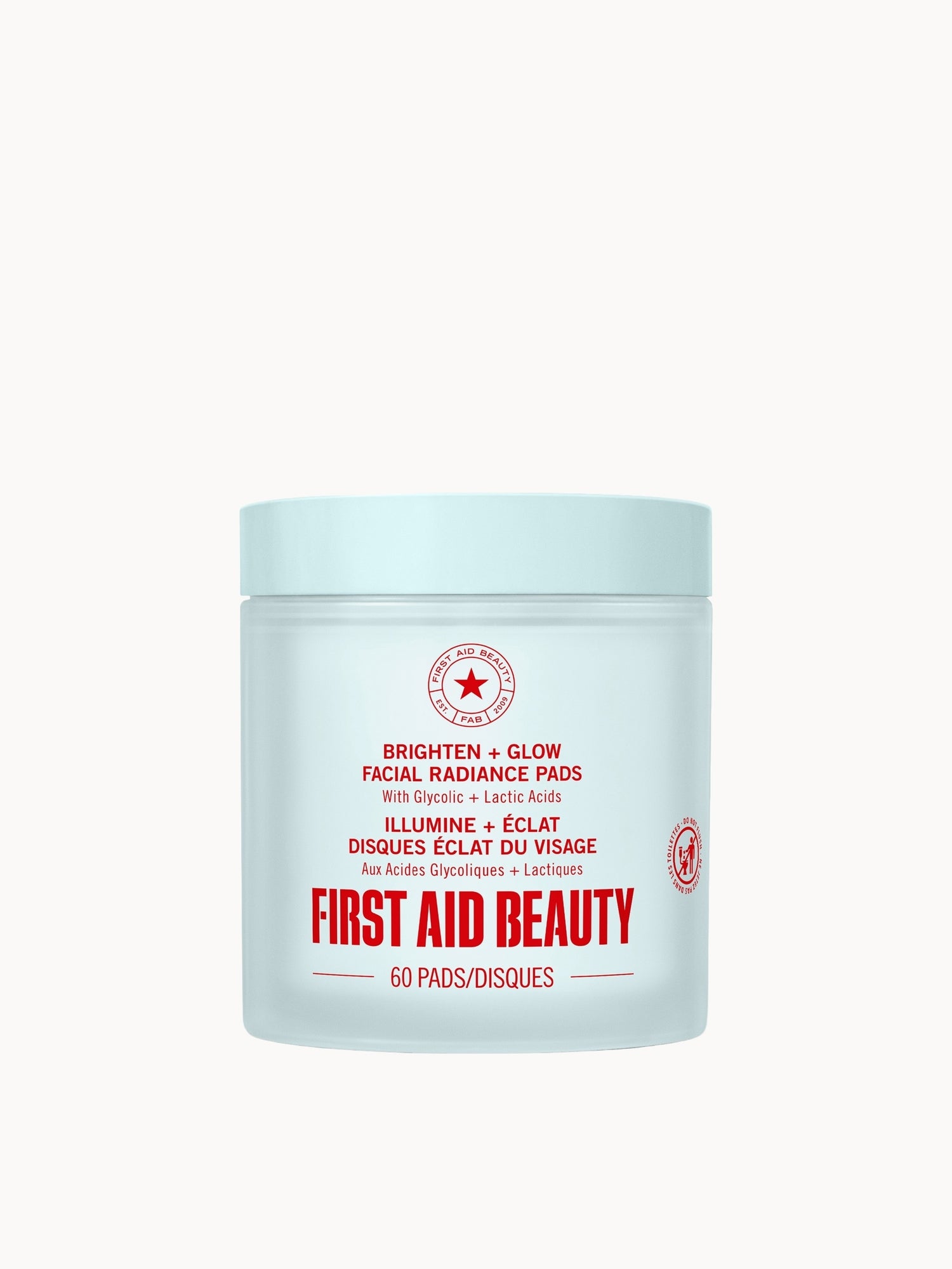 First Aid Beauty Brighten + Glow Facial Radiance Pads (60 count)