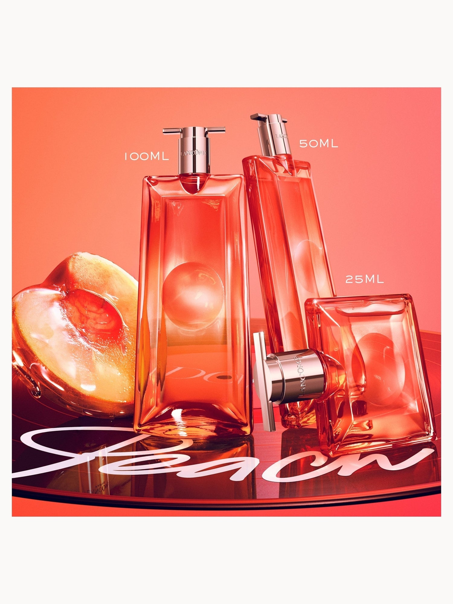 Lancôme, Idôle Peach'N Roses Eau de Parfum 50ml | LOOKFANTASTIC