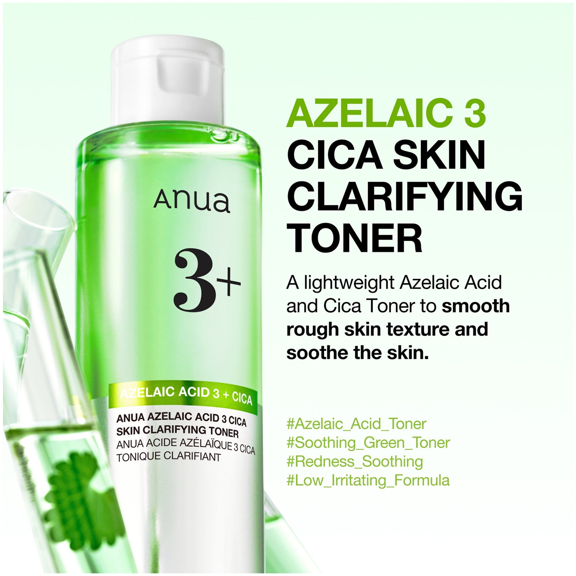 Anua Azelaic Acid 3 Cica Skin Clarifying Toner 250ml | Cult Beauty