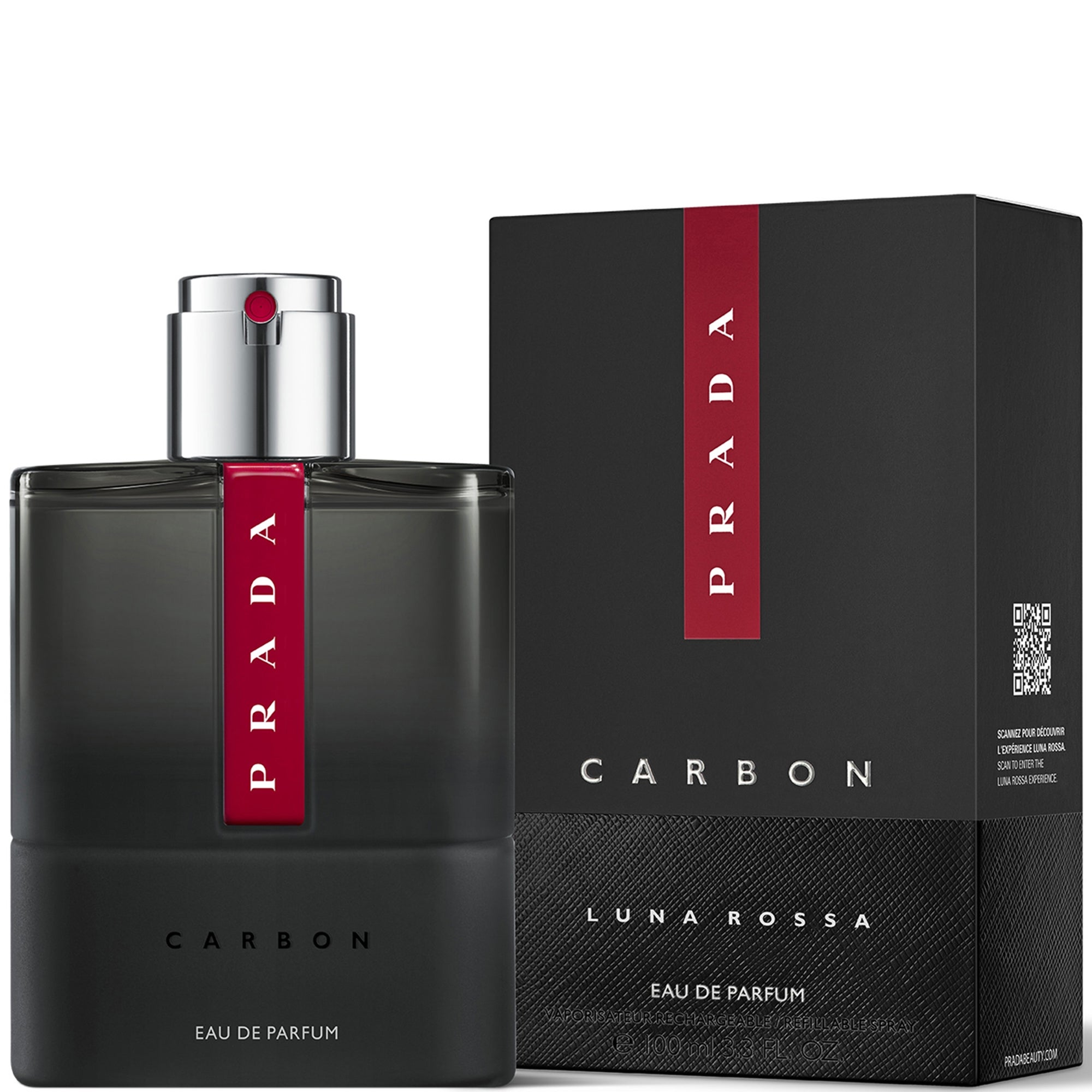 Prada Luna Rossa Carbon Eau de Parfum 100ml | LOOKFANTASTIC