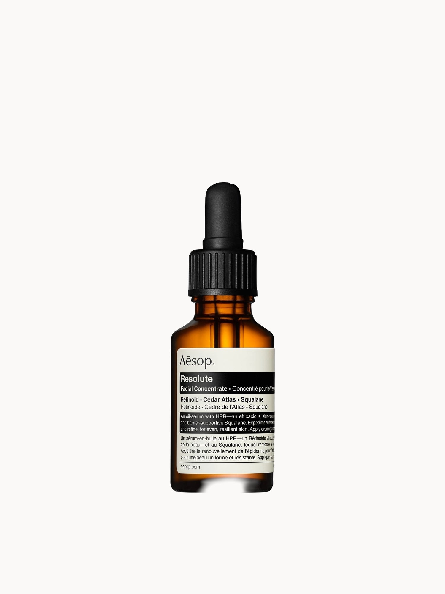 美容液 Aesop Resolute Facial Concentrate Aesop Resolute Facial Concentrate 60ml | LOOKFANTASTIC