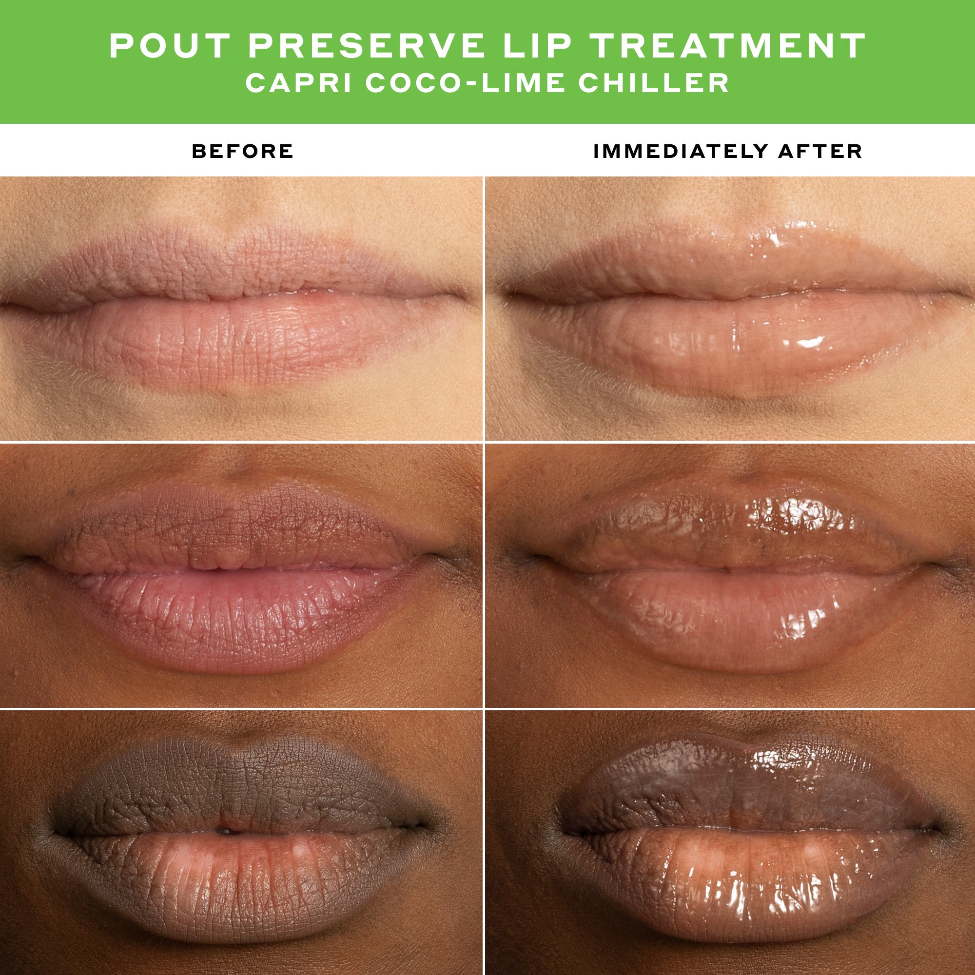 Ole Henriksen Capri Coco Lime Chillers Pout Preserve Lip Treatment