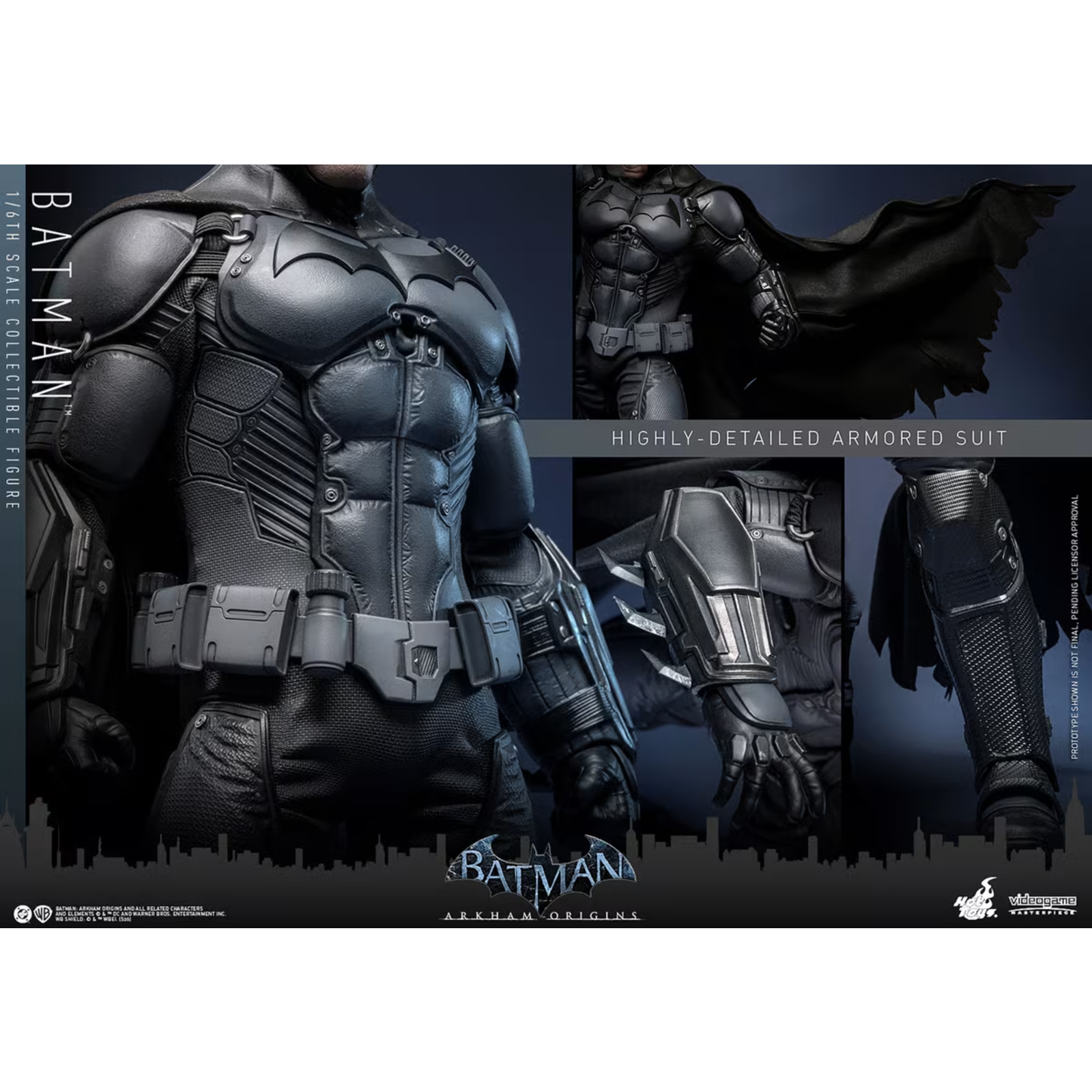 Hot Toys 1/6 Batman - Absolute Batman Figure | Zavvi UK