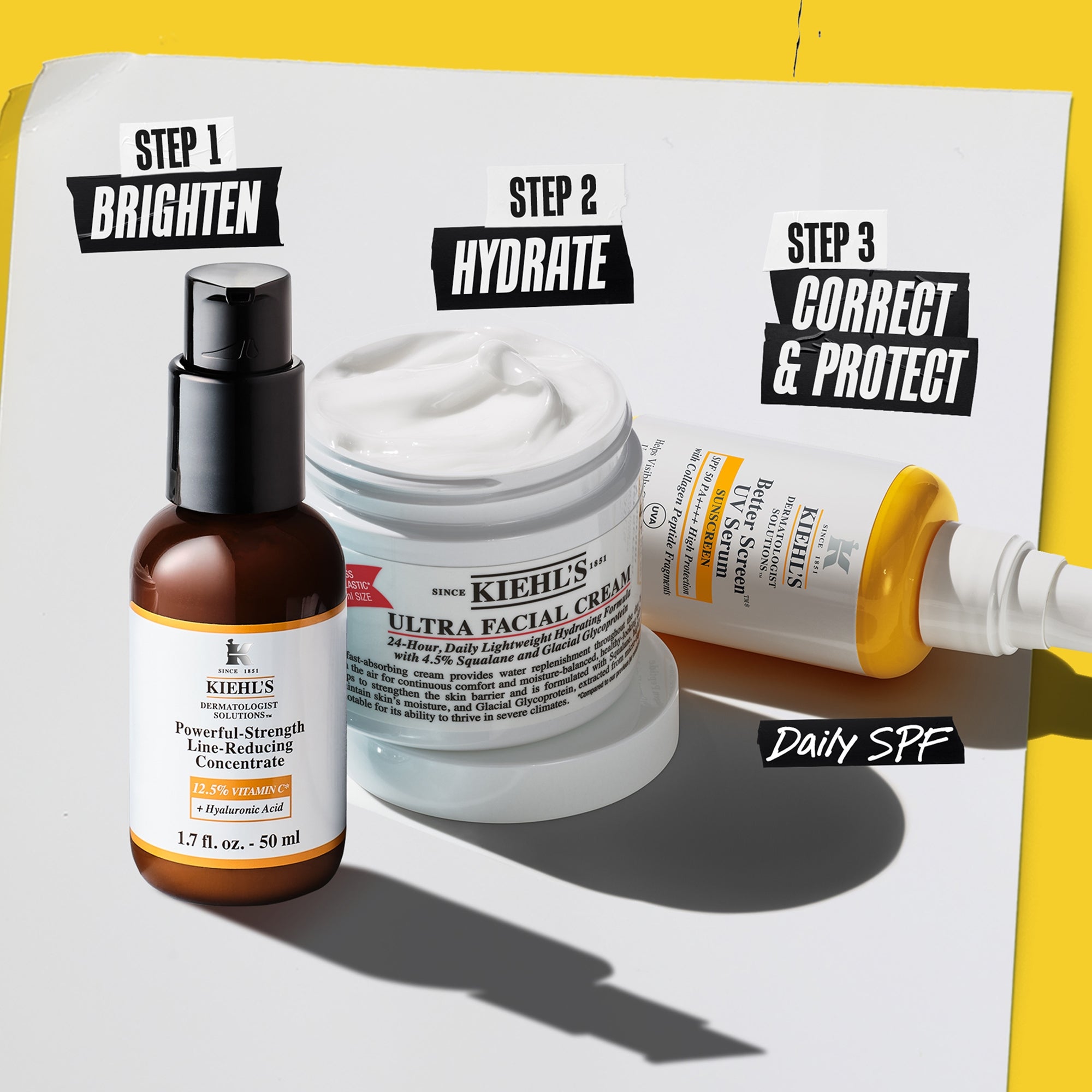 Kiehl's Better Screen UV Serum Sunscreen SPF50+ 50ml | Cult Beauty