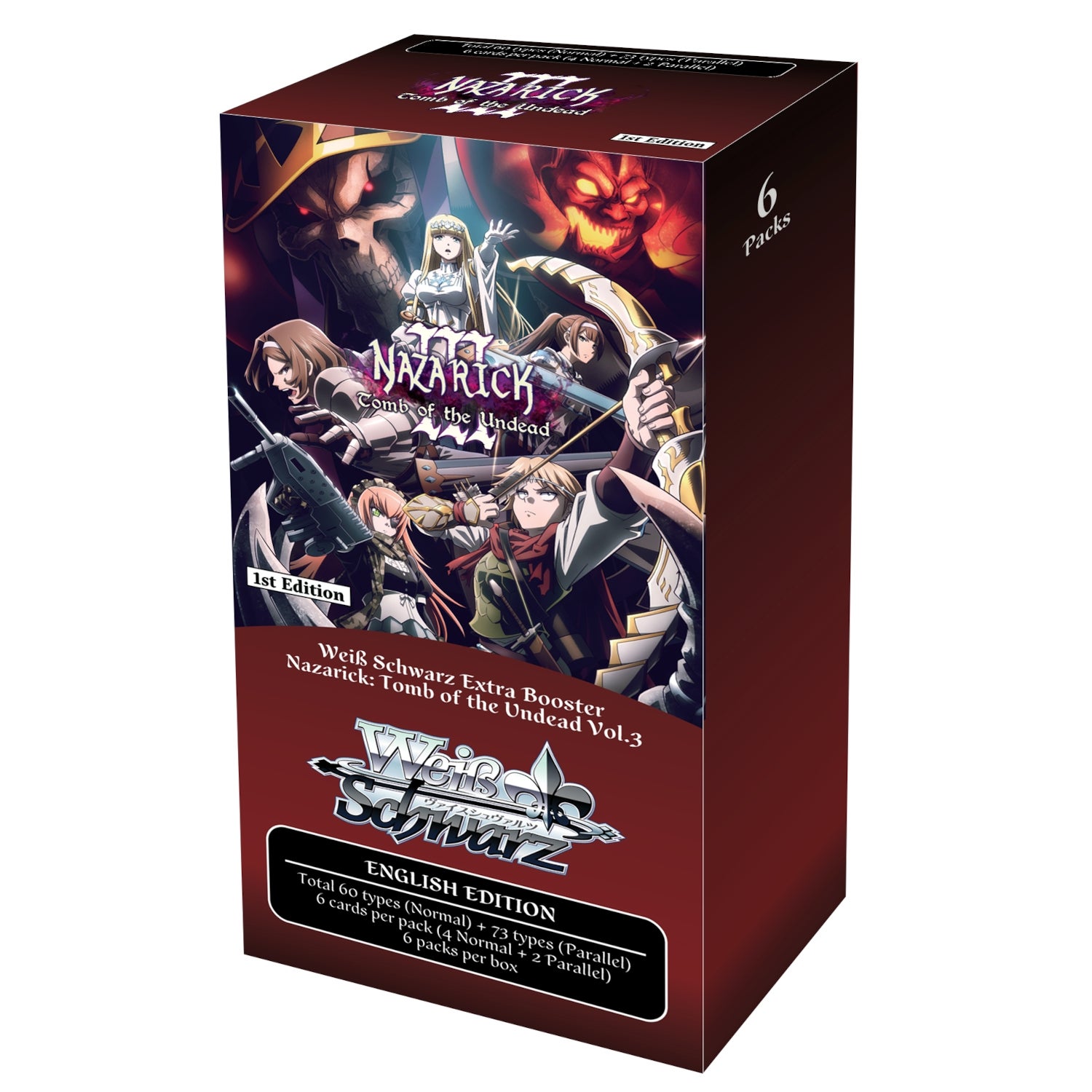 Weiß Schwarz Trading Card Game Extra Booster Box: Nazarick: Tomb