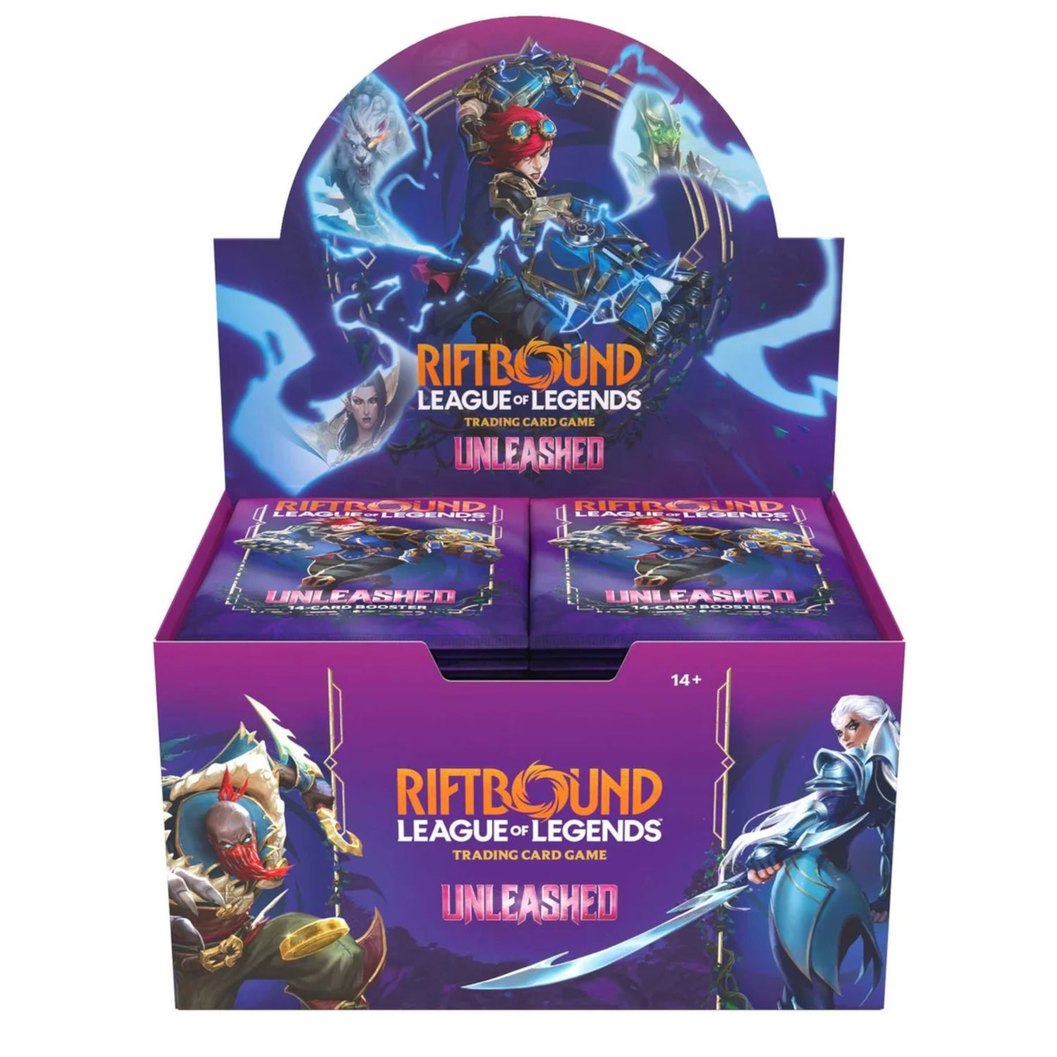 Riftbound: League of Legends Trading Card Game Unleashed Booster Box ...