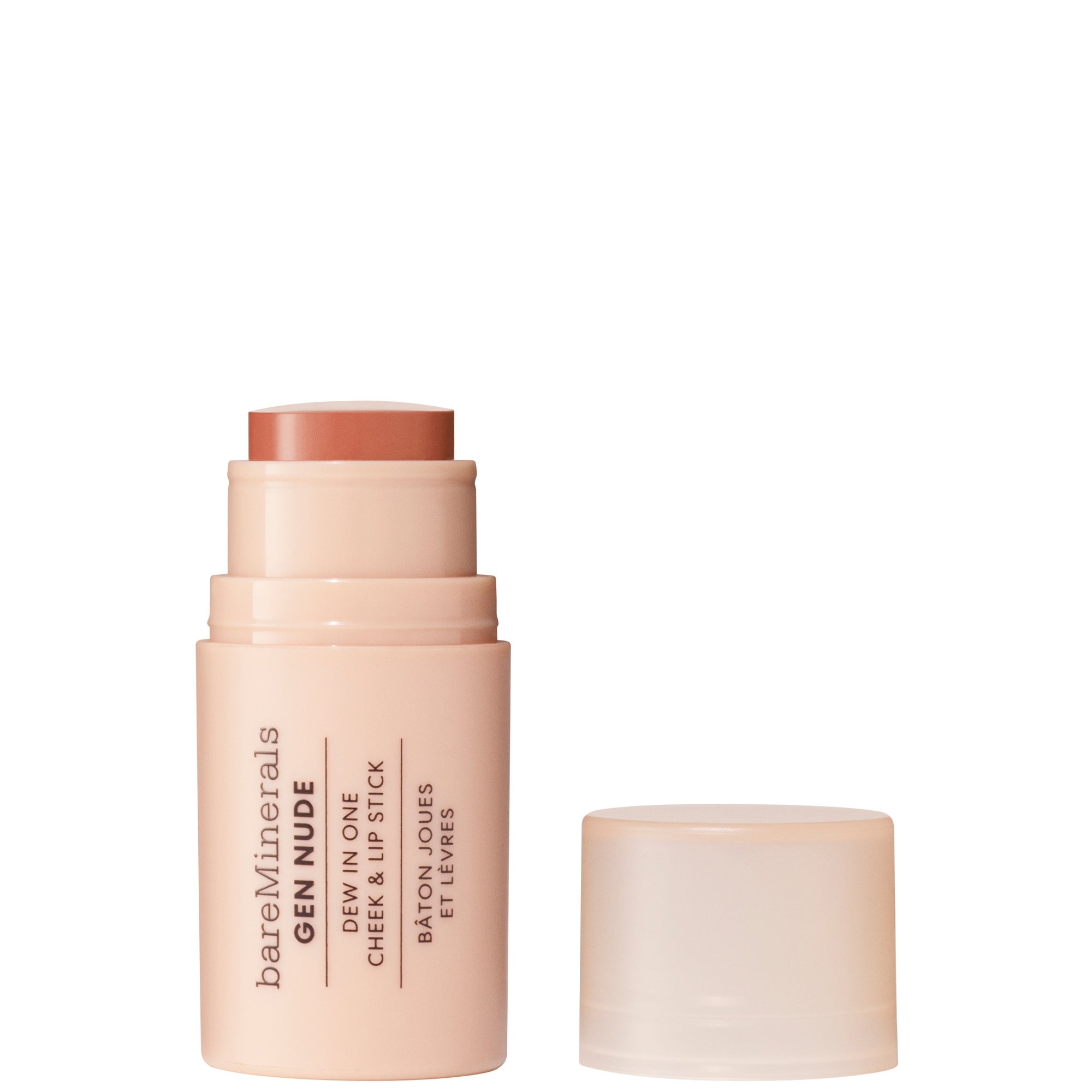 bareMinerals Gen Nude Dew In One Cheek & Lip Stick - Bare Necessity  | CultBeauty