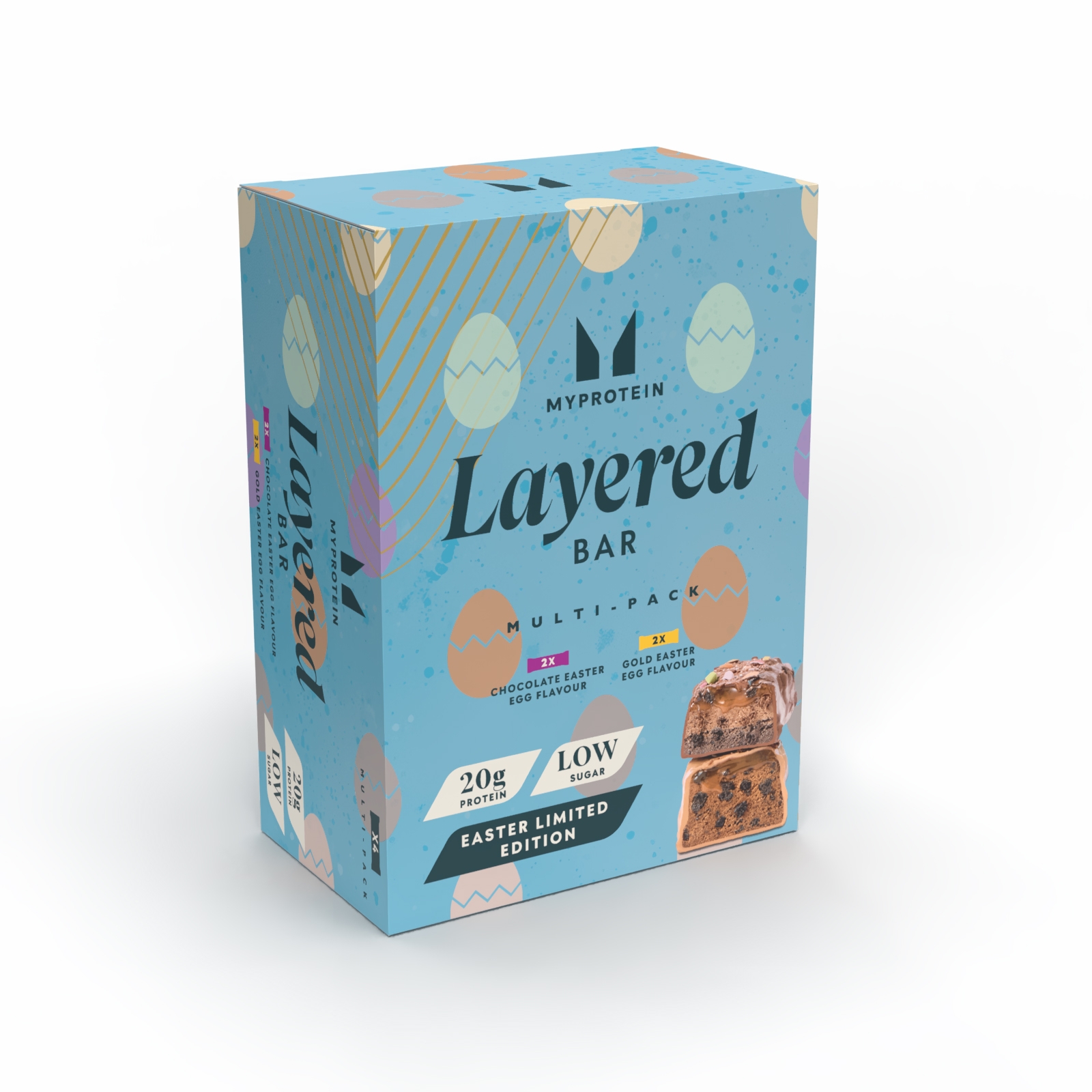 Caixa de Variedades de Barras com Camadas da Páscoa