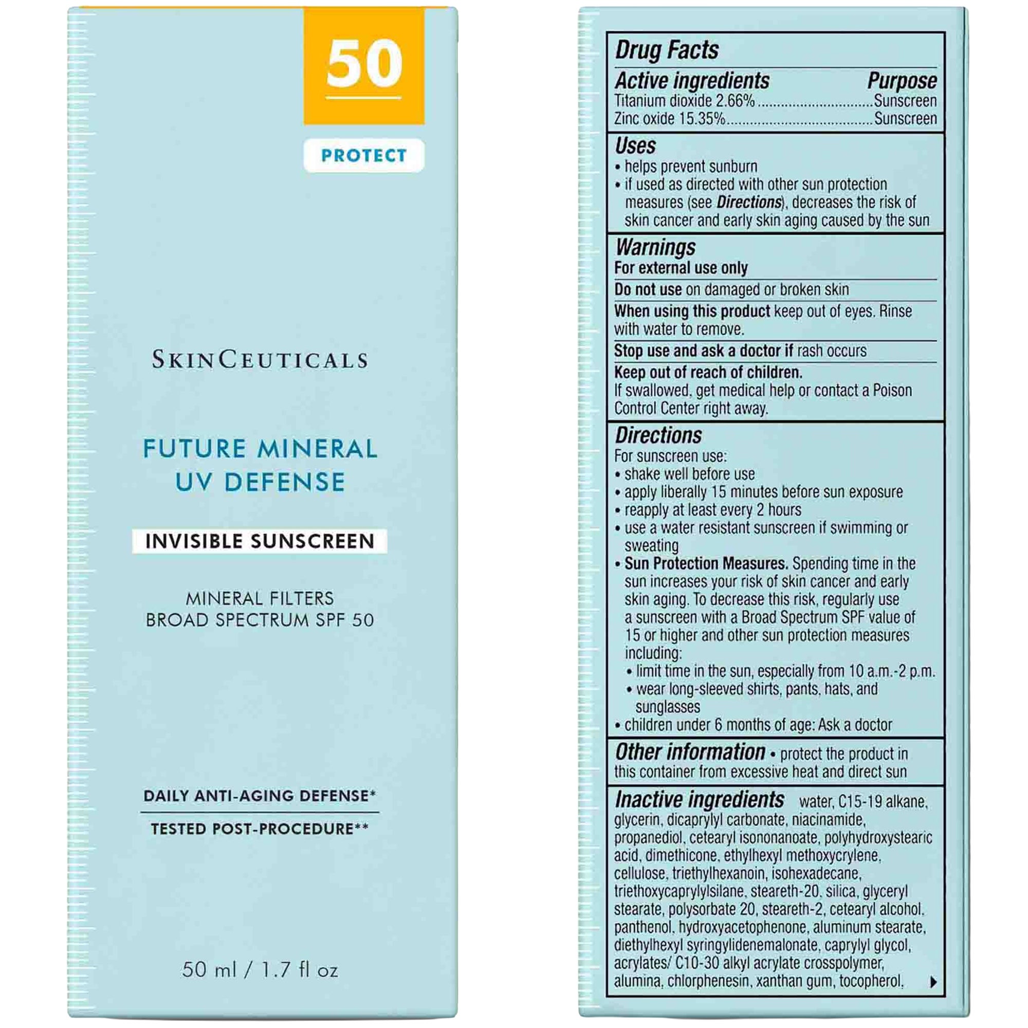 SkinCeuticals Future Mineral UV Defense SPF 50 (1.7 fl. oz