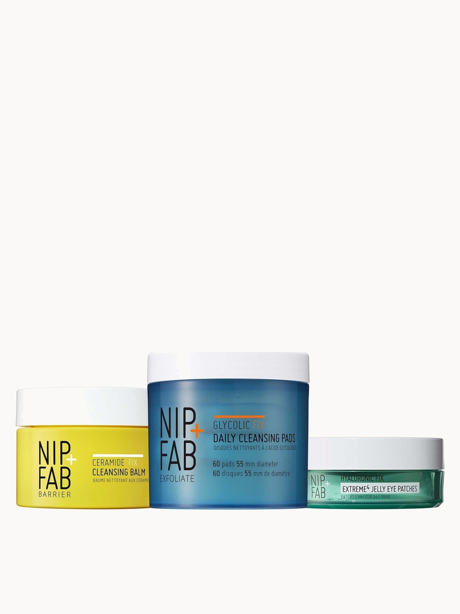 NIP+FAB Daily Double Cleanse and Treatment Trio