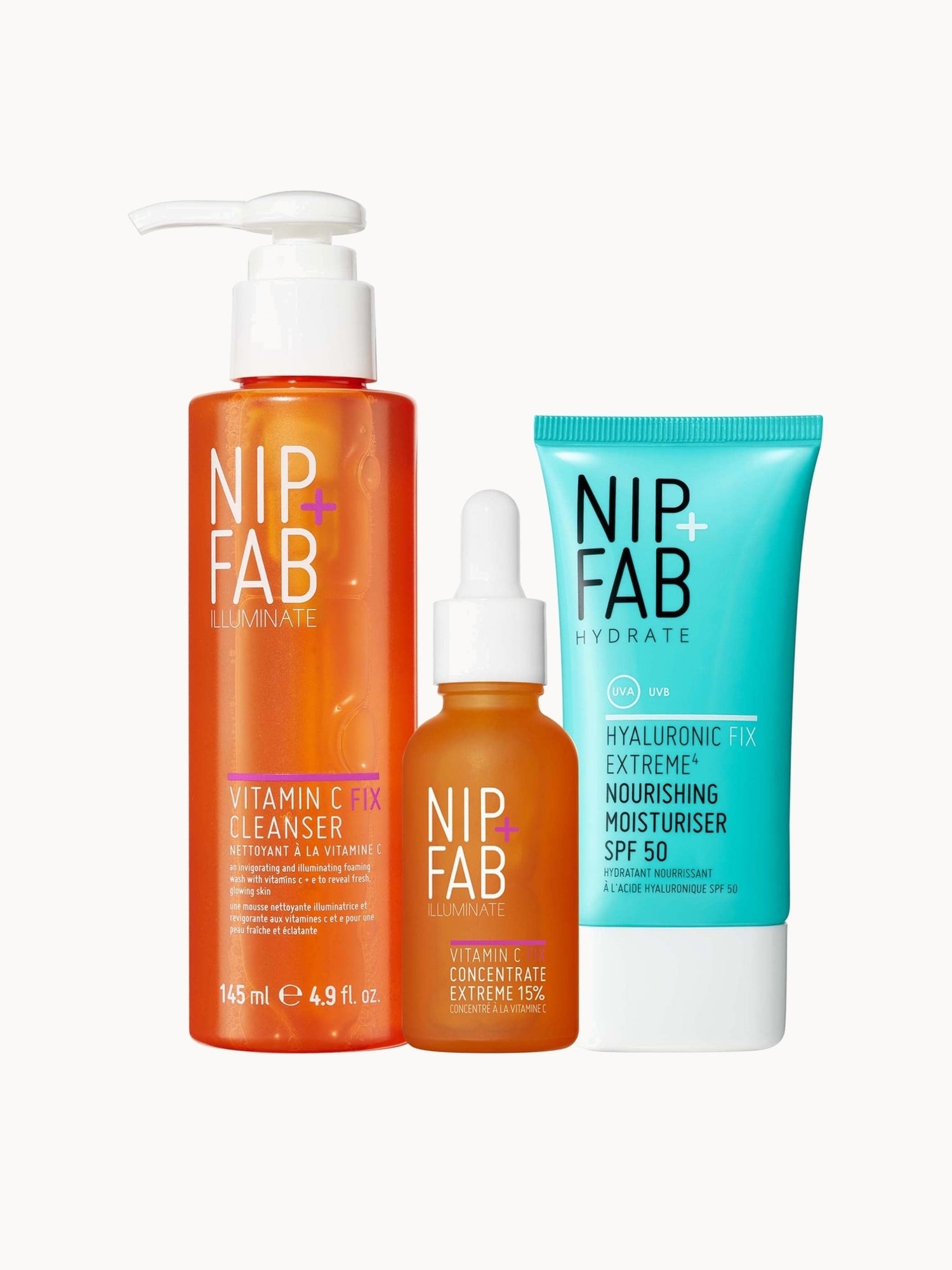 NIP+FAB Glow & Protect Trio