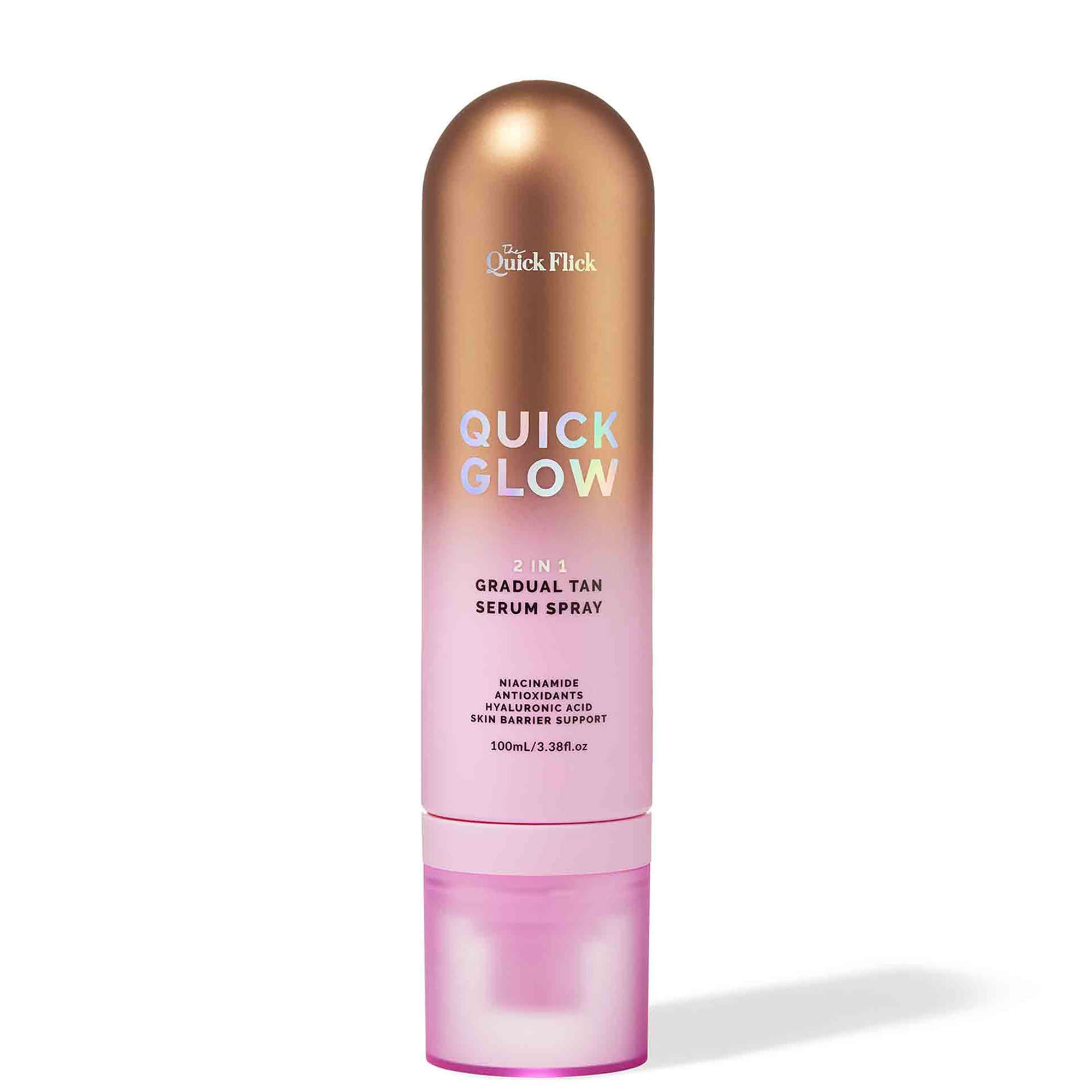 Quick Flick Quick Glow Gradual Tan Serum Spray 100ml | LOOKFANTASTIC