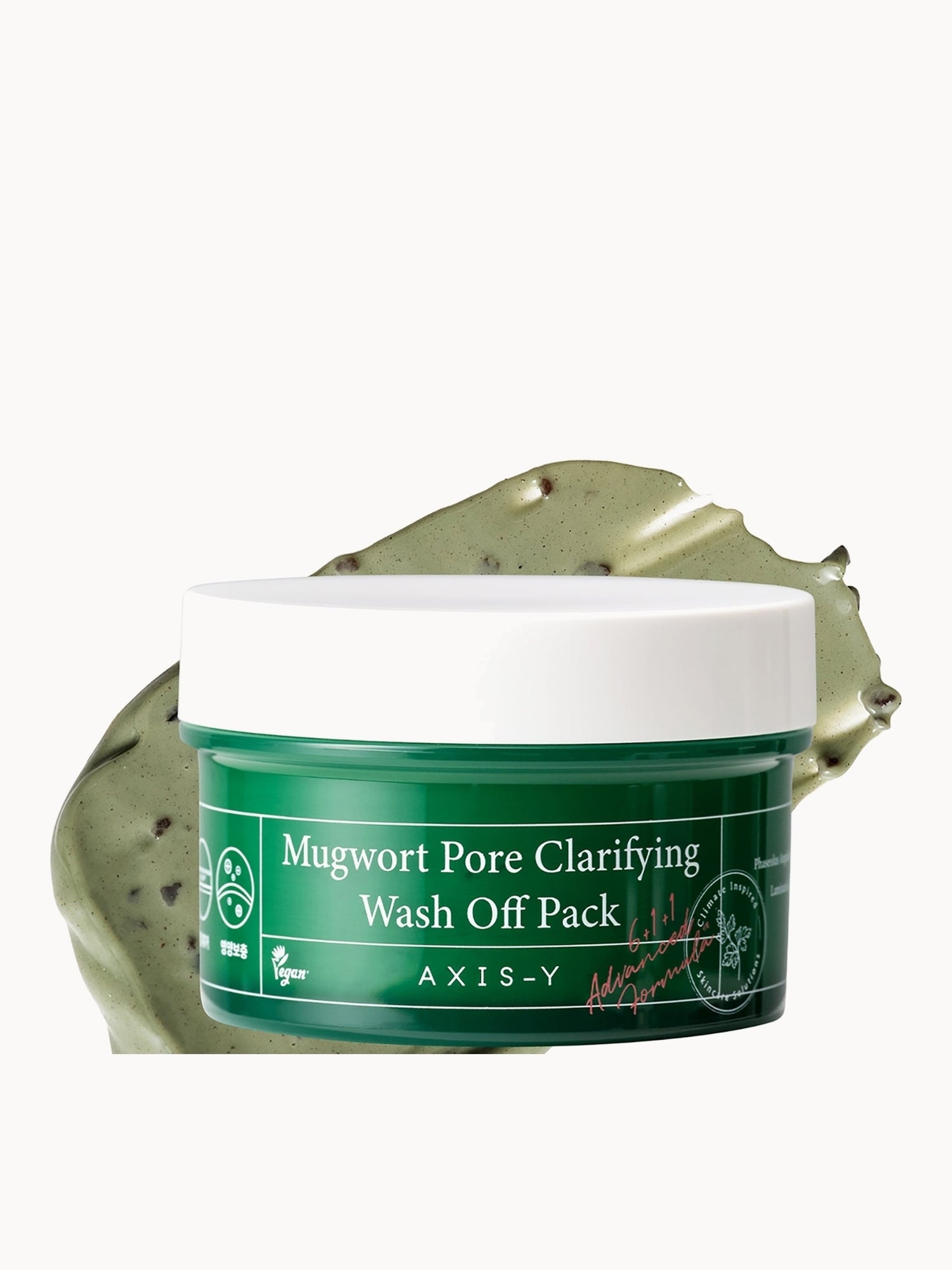 Axis-Y Mugwort Pore Clarifying Wash Off Pack 100ml