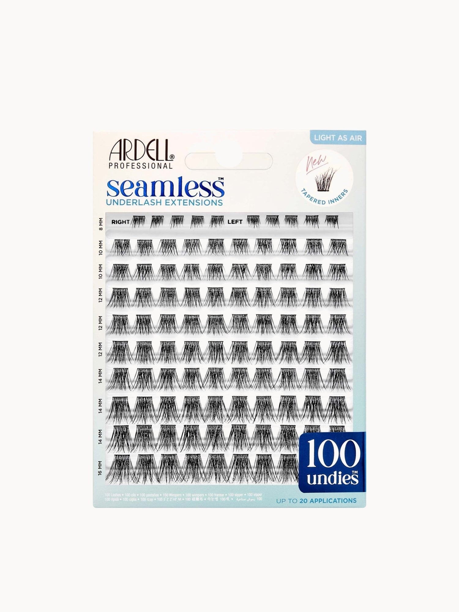 Ardell Seamless Light as Air 100 Clusters