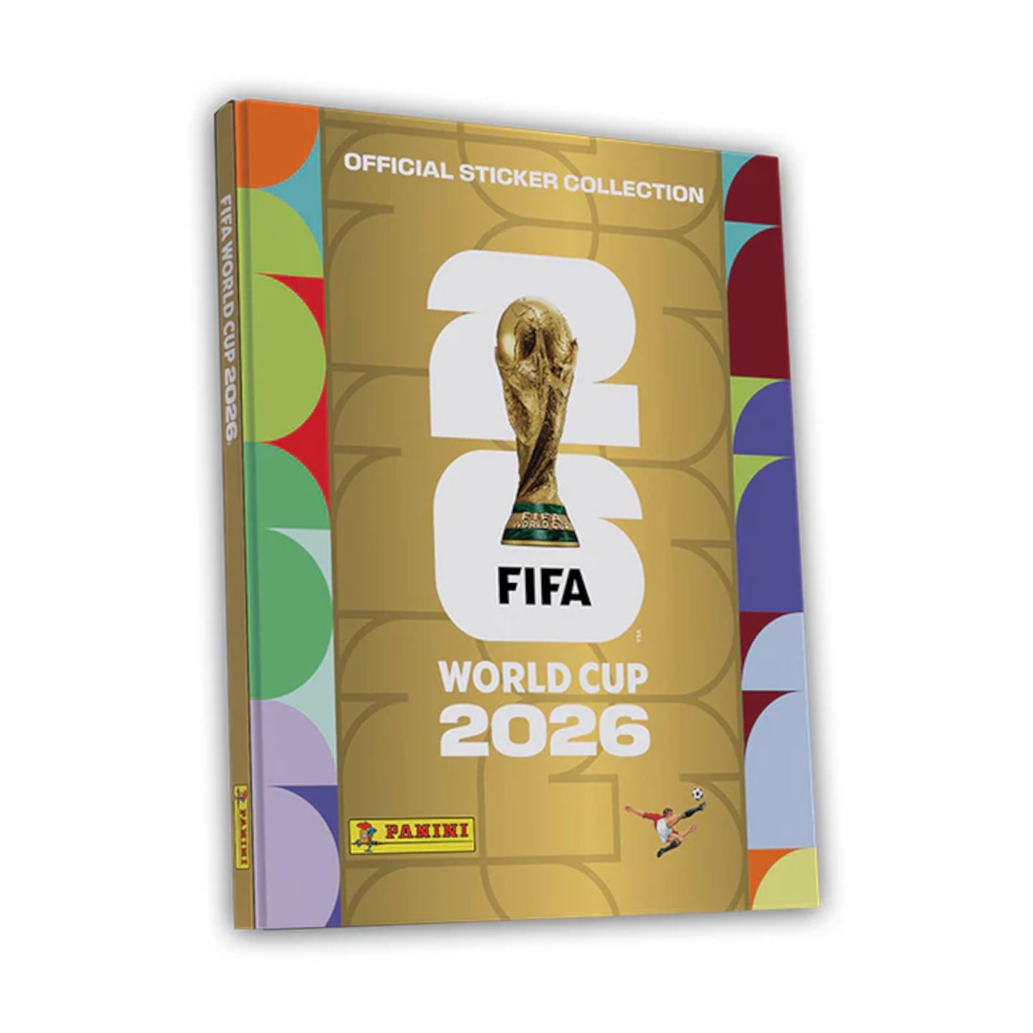 Panini FIFA World Cup 2026 Sticker Collection Gold Hardback Album 