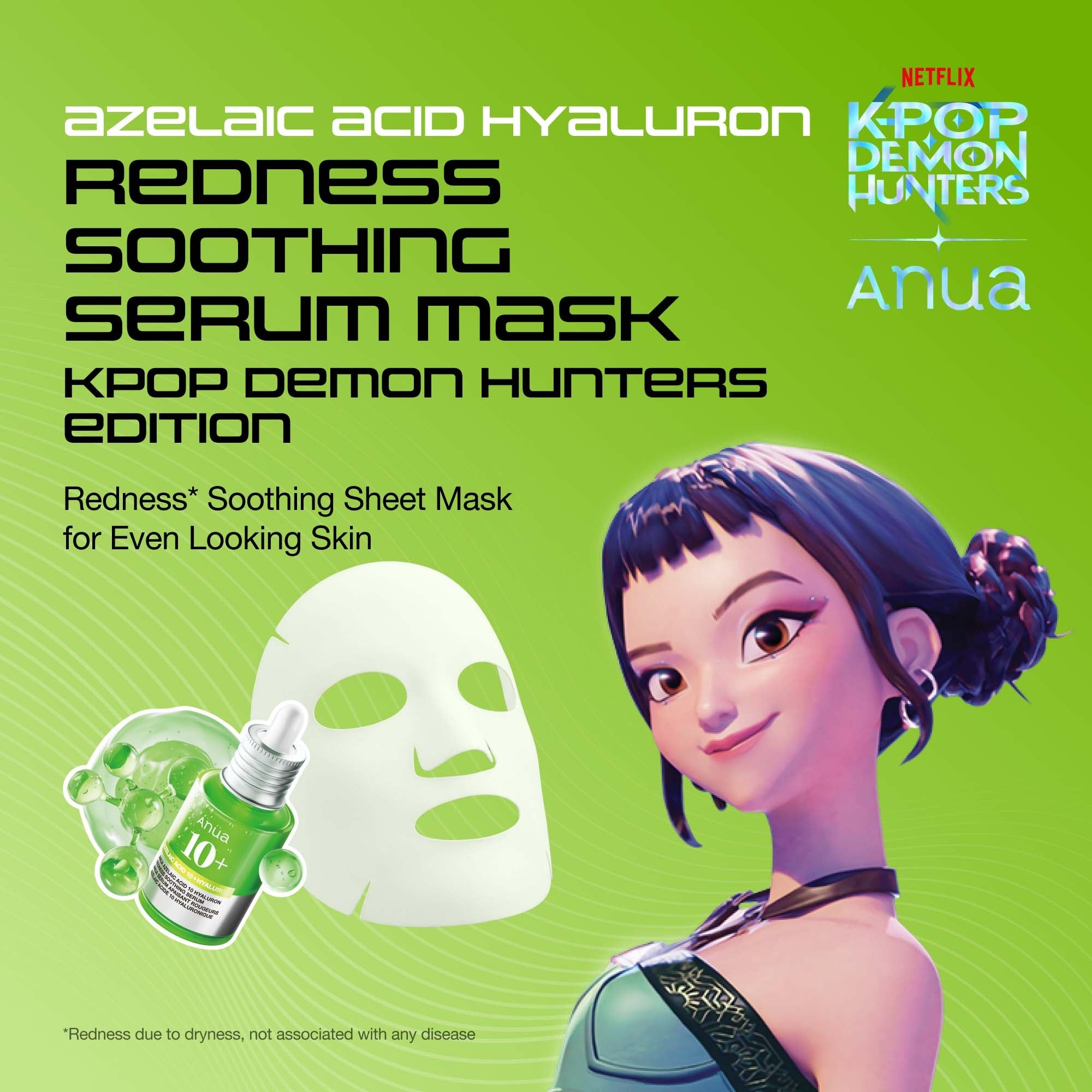Anua K-Pop Demon Hunters Azelaic Acid Hyaluron Redness Soothing